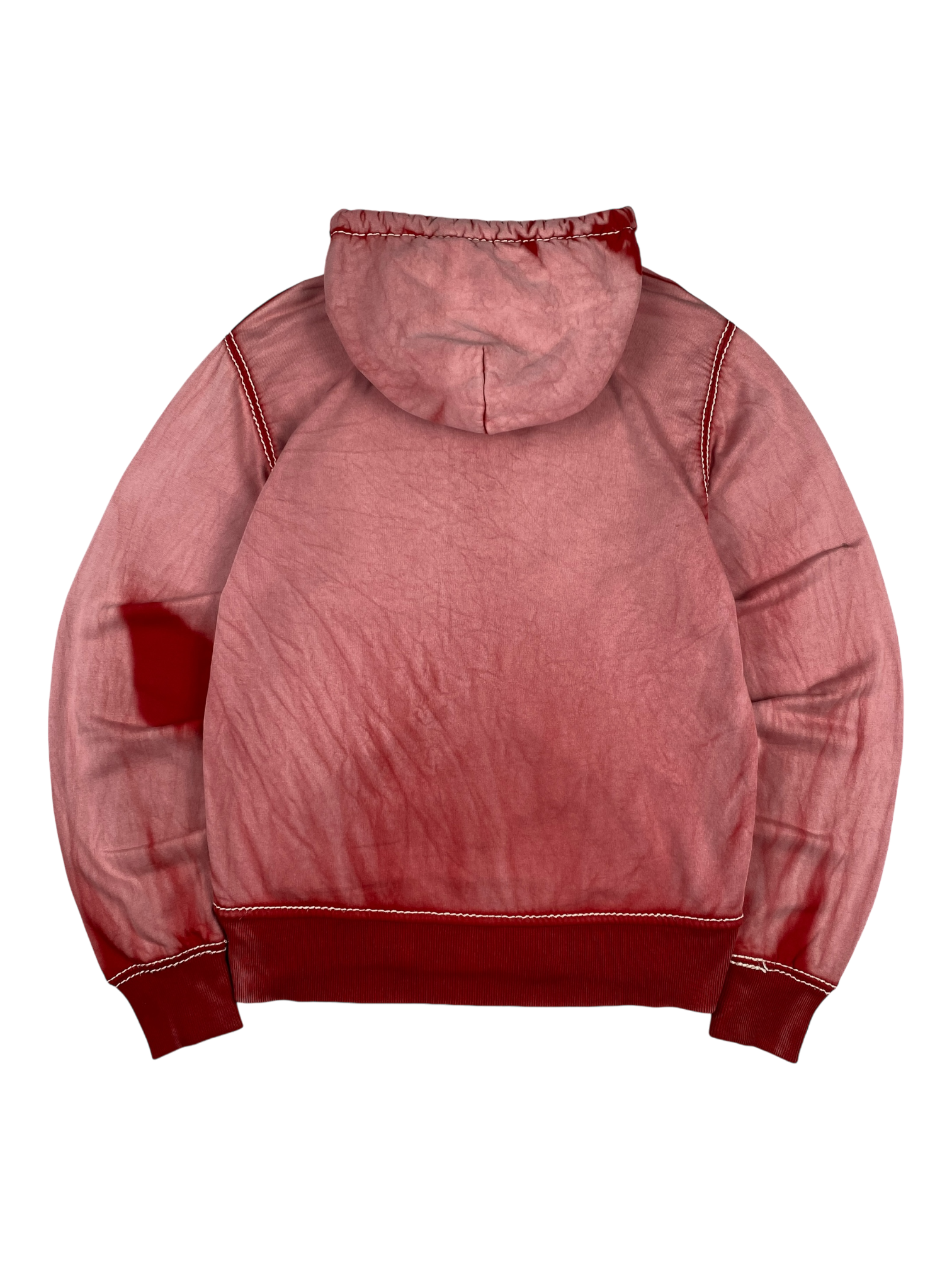 True Religion Red Tie Dye Hoodie