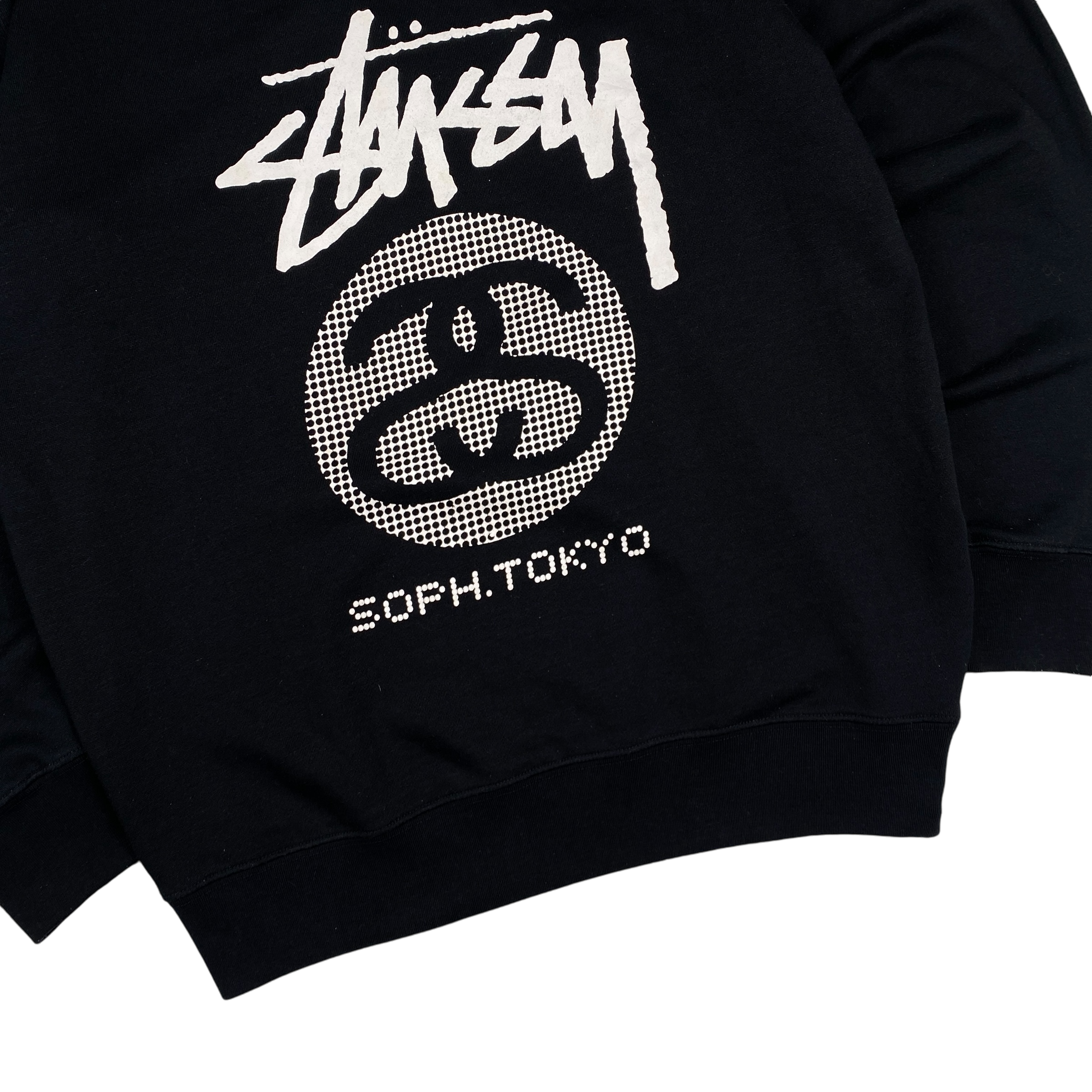 Stussy Black Tokyo Crewneck