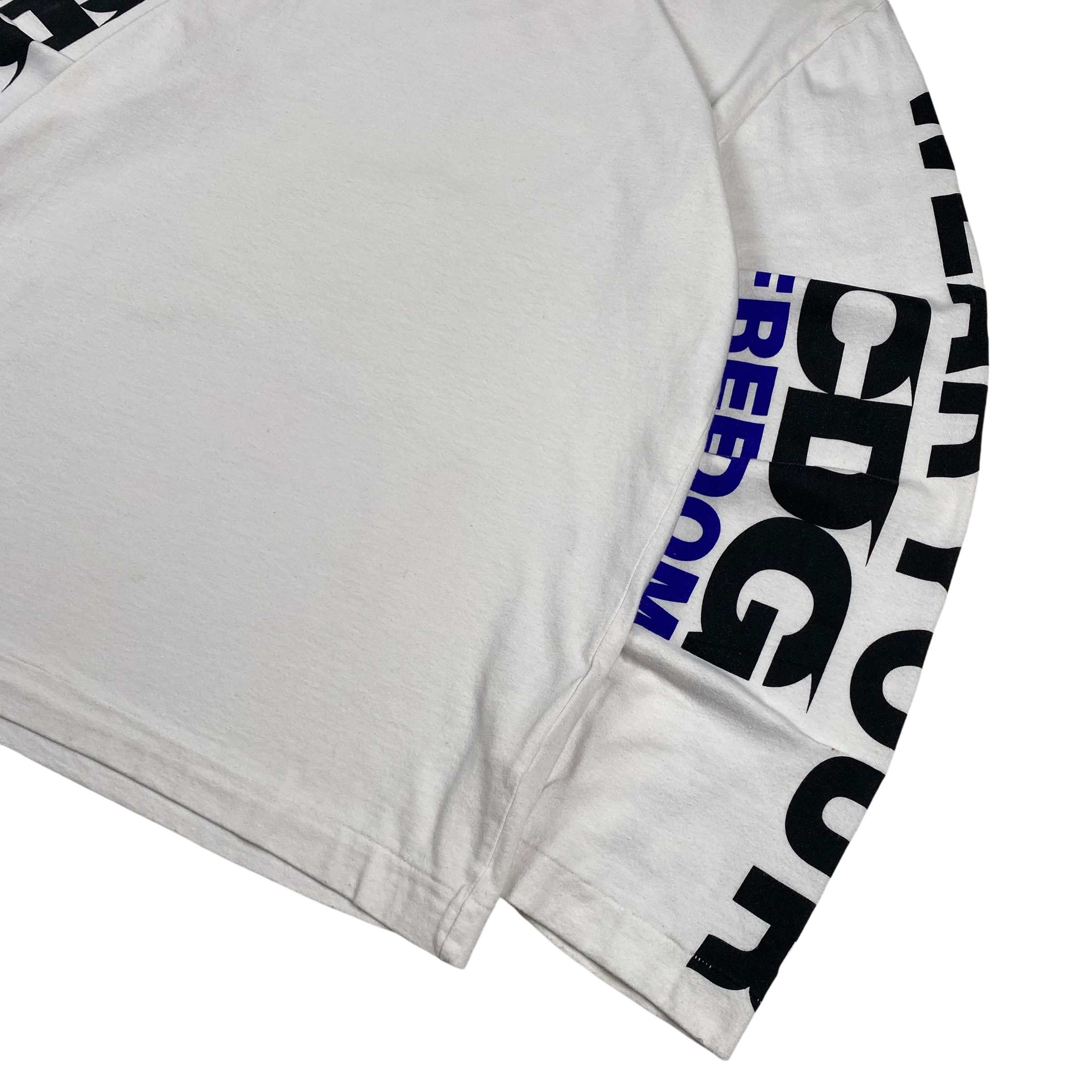 COMMEdesGARÇONS White Blue Longsleeve