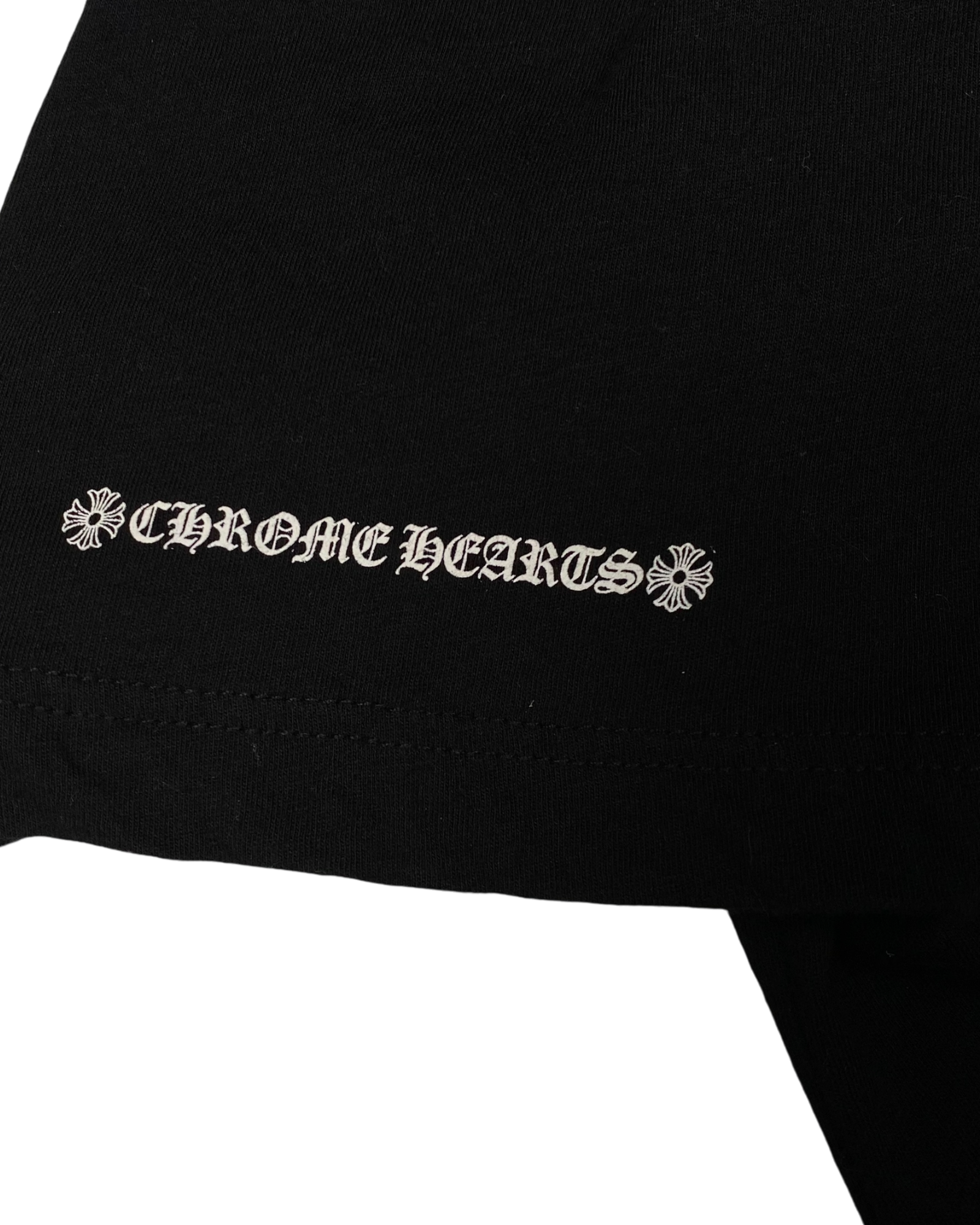 Chrome Hearts Wmns Black Tonal Logo Tee