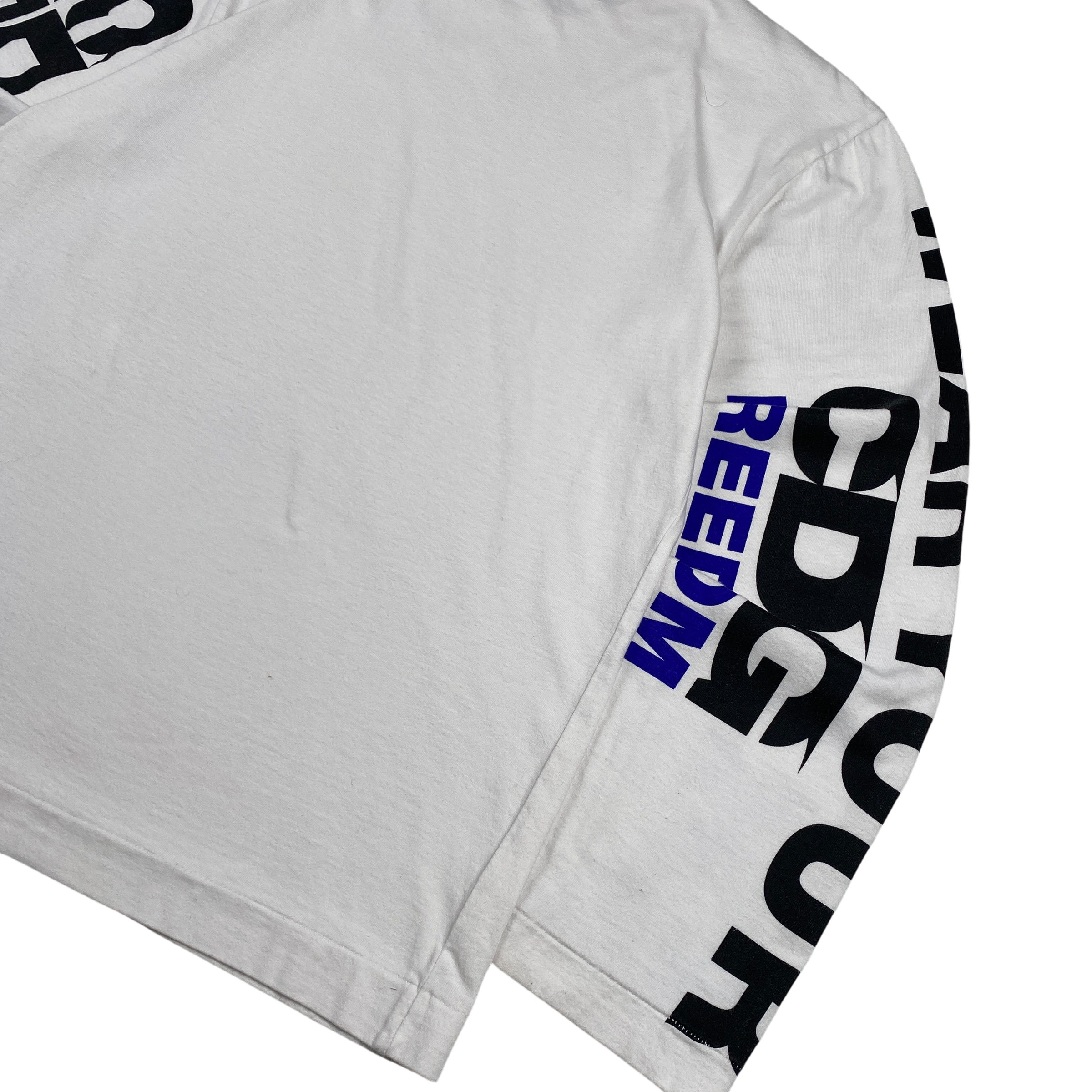 COMMEdesGARÇONS White Blue Longsleeve