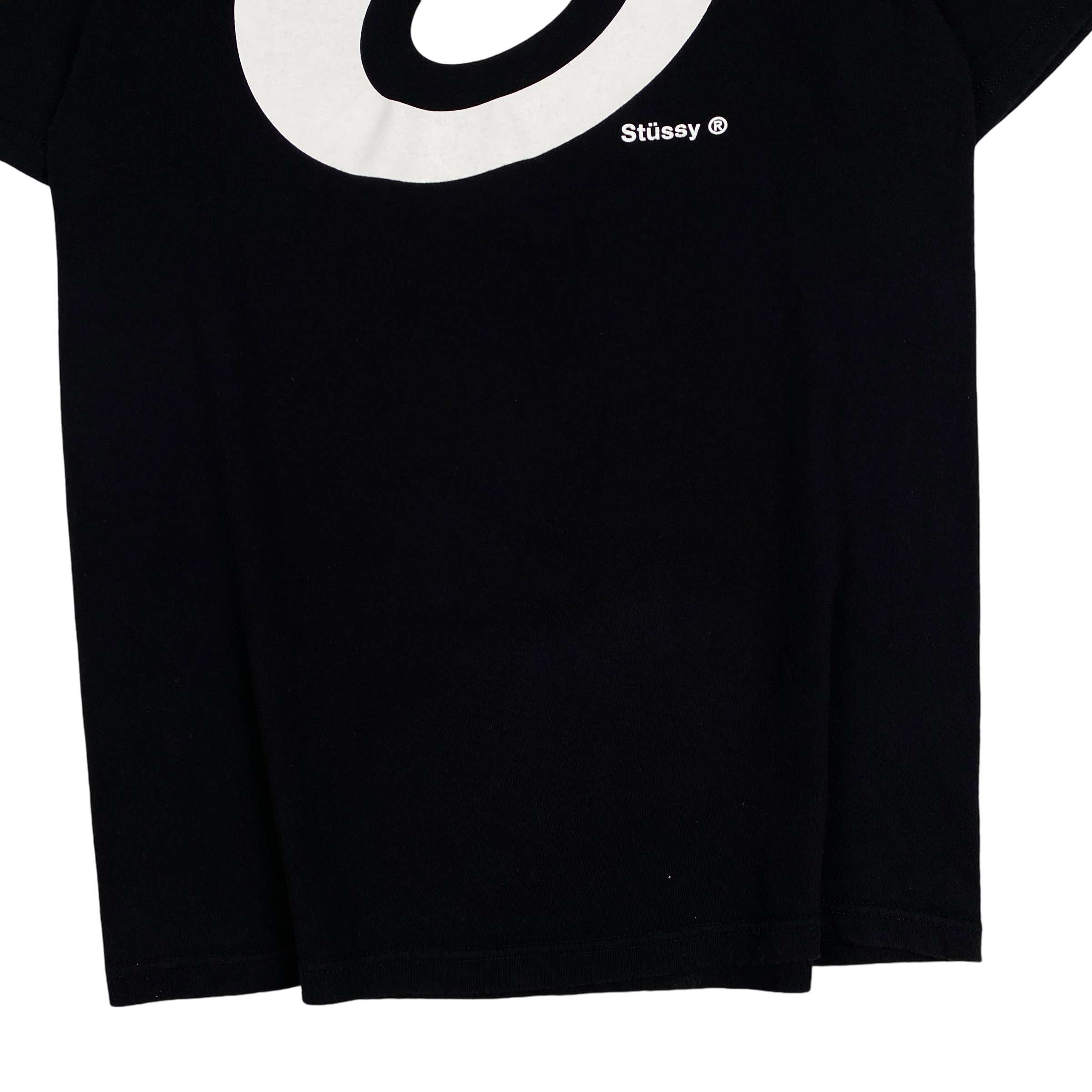 Stussy Black 8 Ball Logo Tee