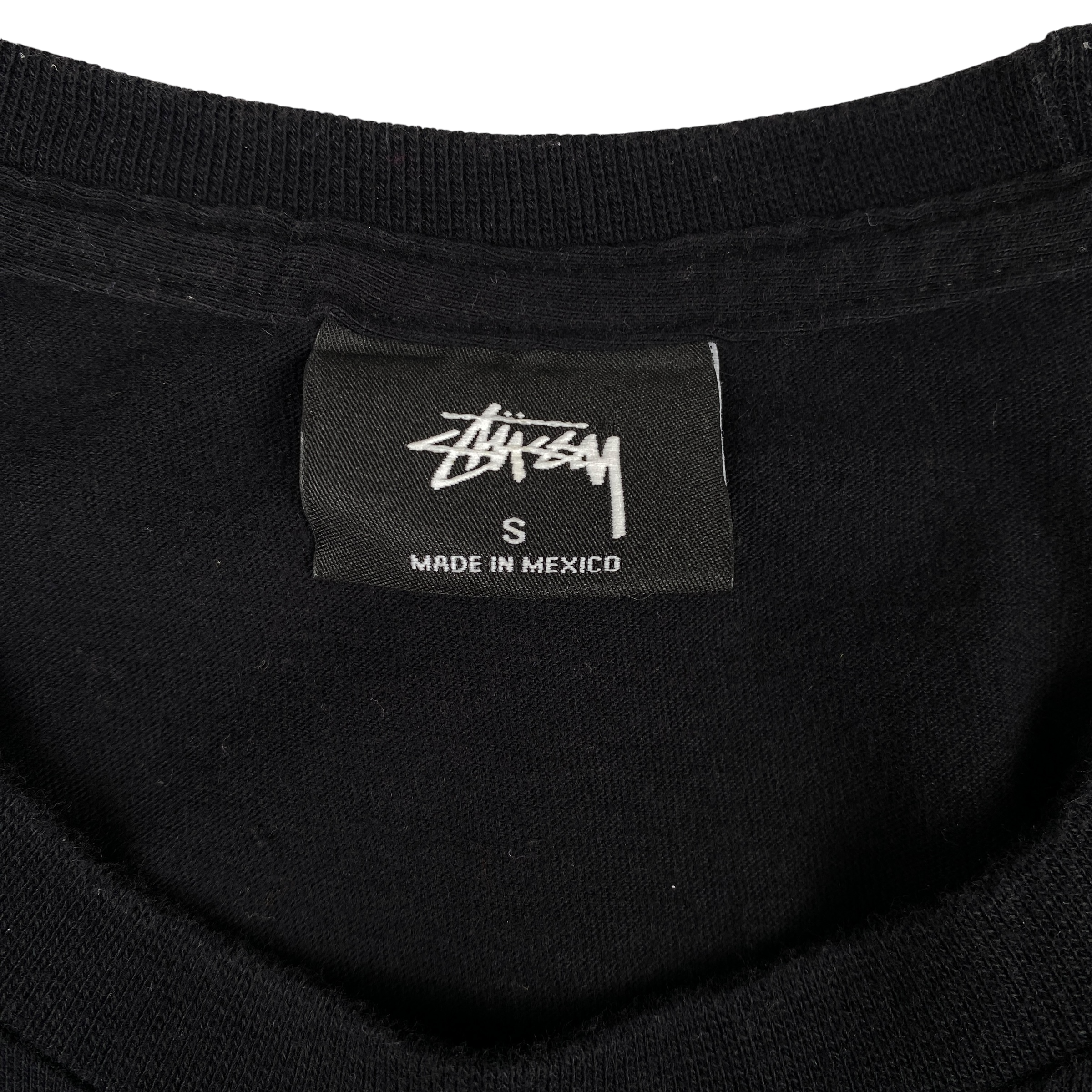 Stussy Black 8 Ball Logo Tee