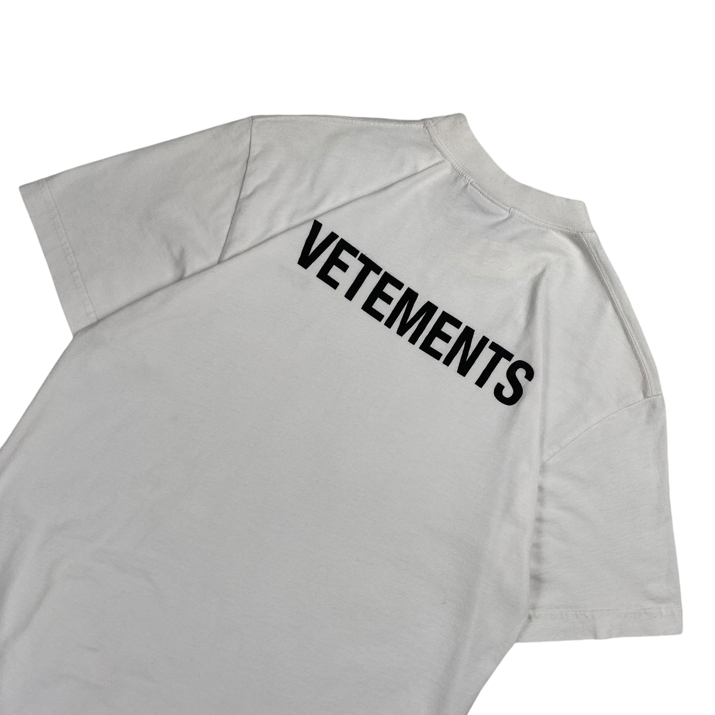 Vetements White Staff Tee