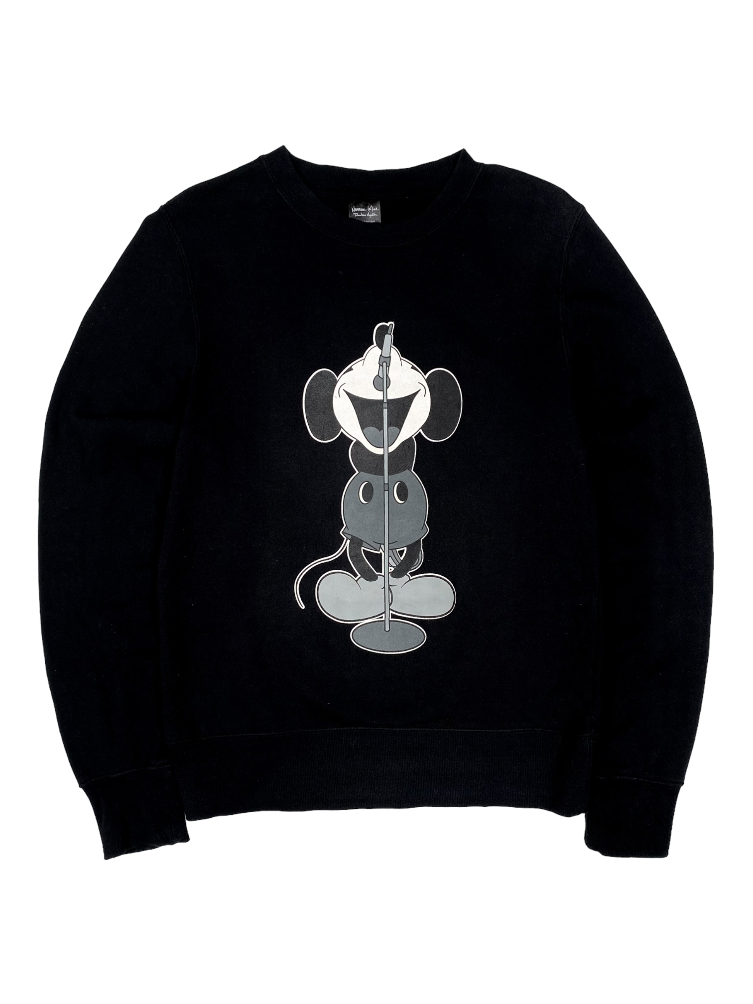 Number (N)ine Black Mickey Mouse Crewneck