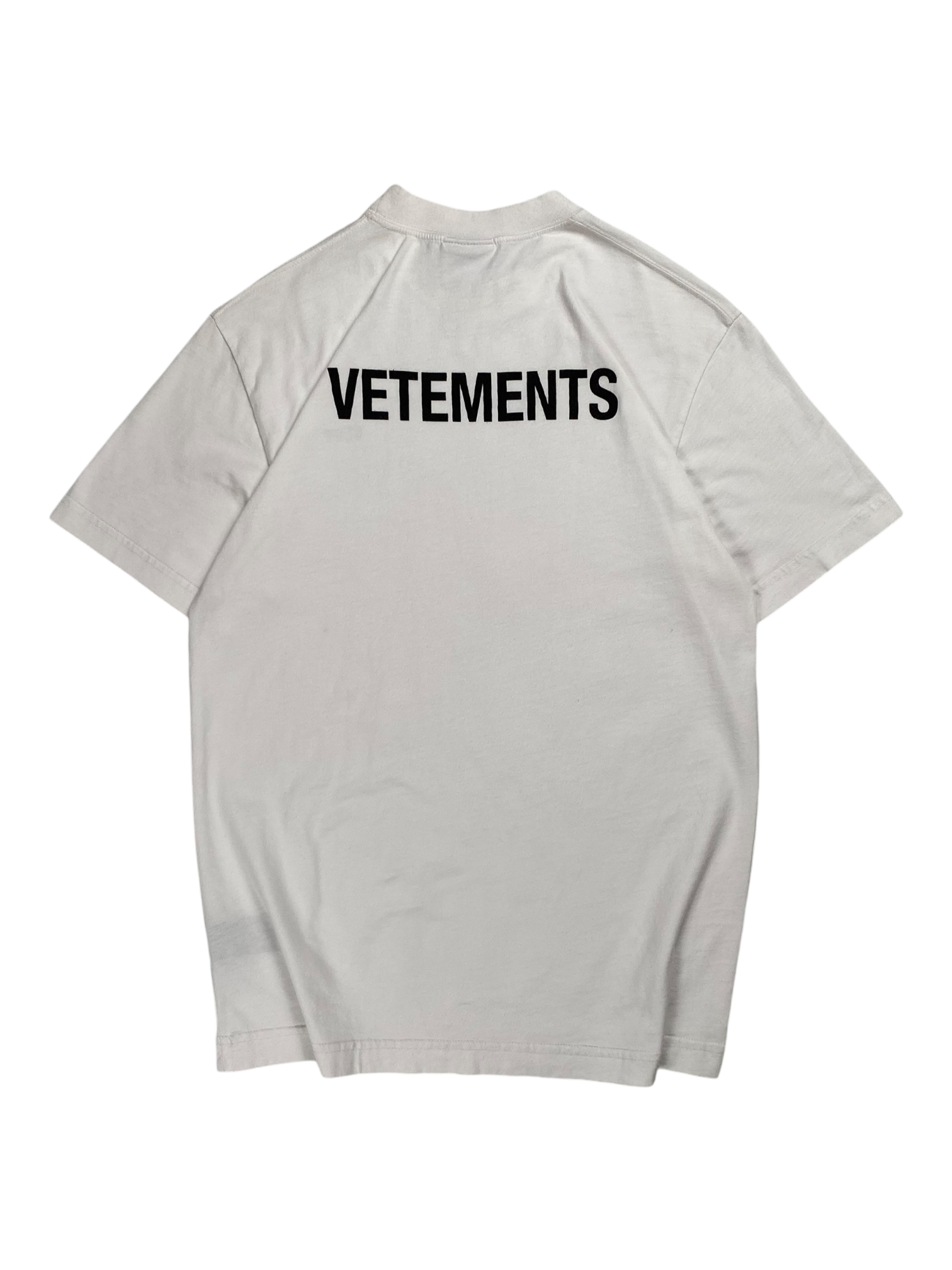 Vetements White Staff Tee