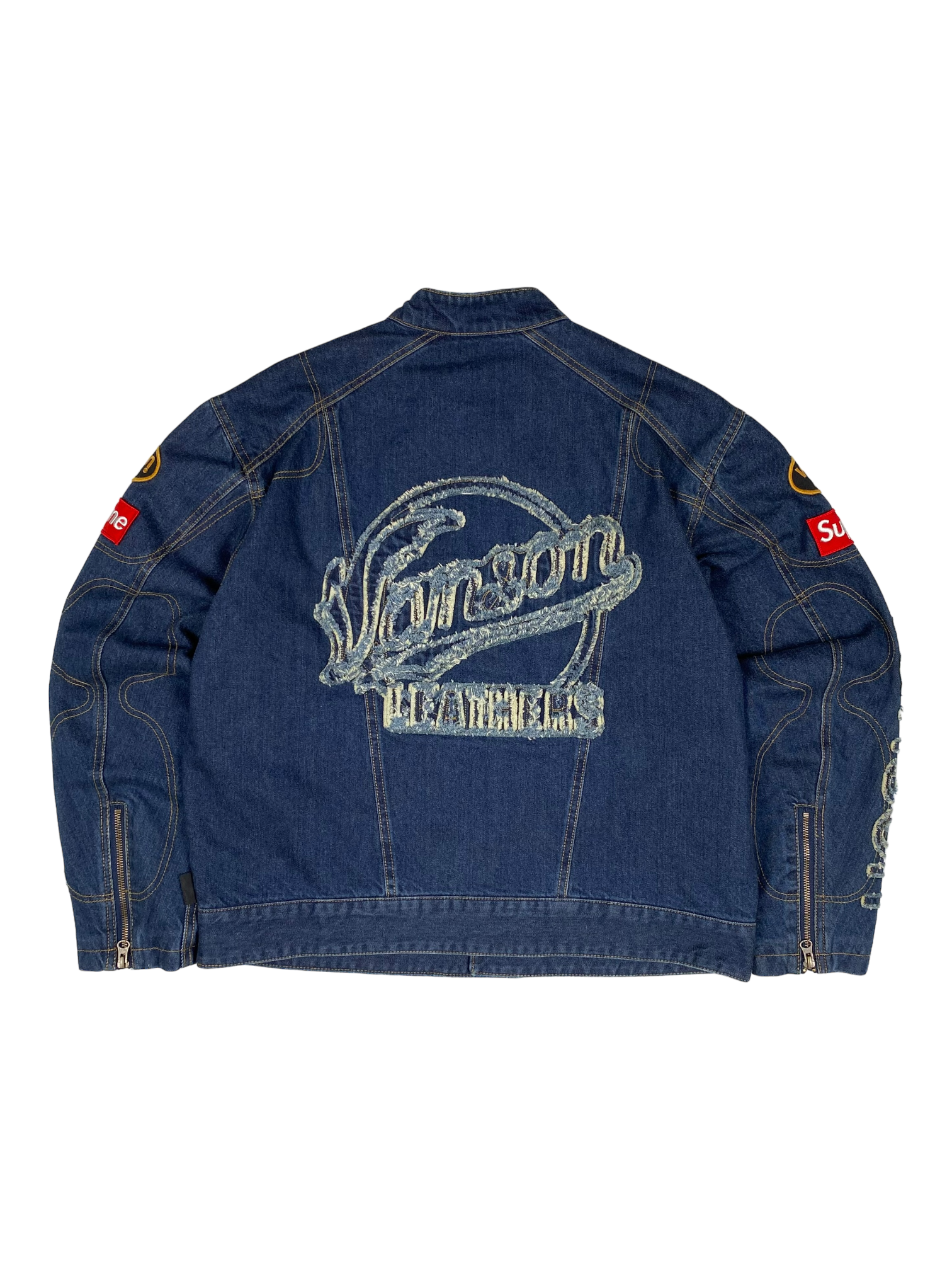 2022 Supreme x Vanson Cordura Denim Jacket