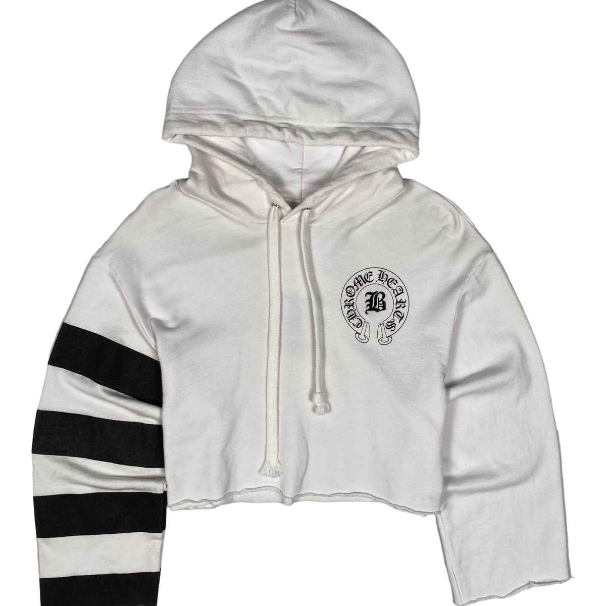 Chrome hearts cropped hoodie online