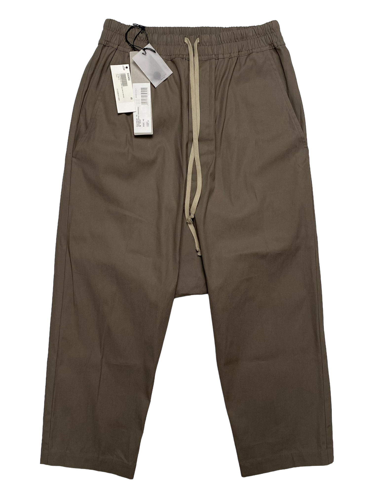 Rick Owens Tan Darkshdw Cargo Pants