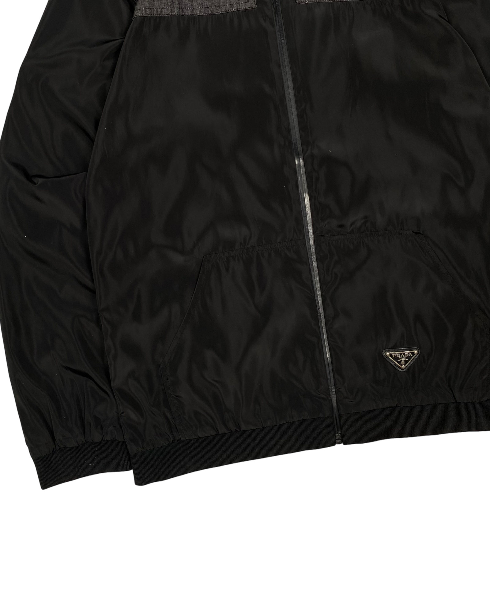 Prada Black Grey Jacket