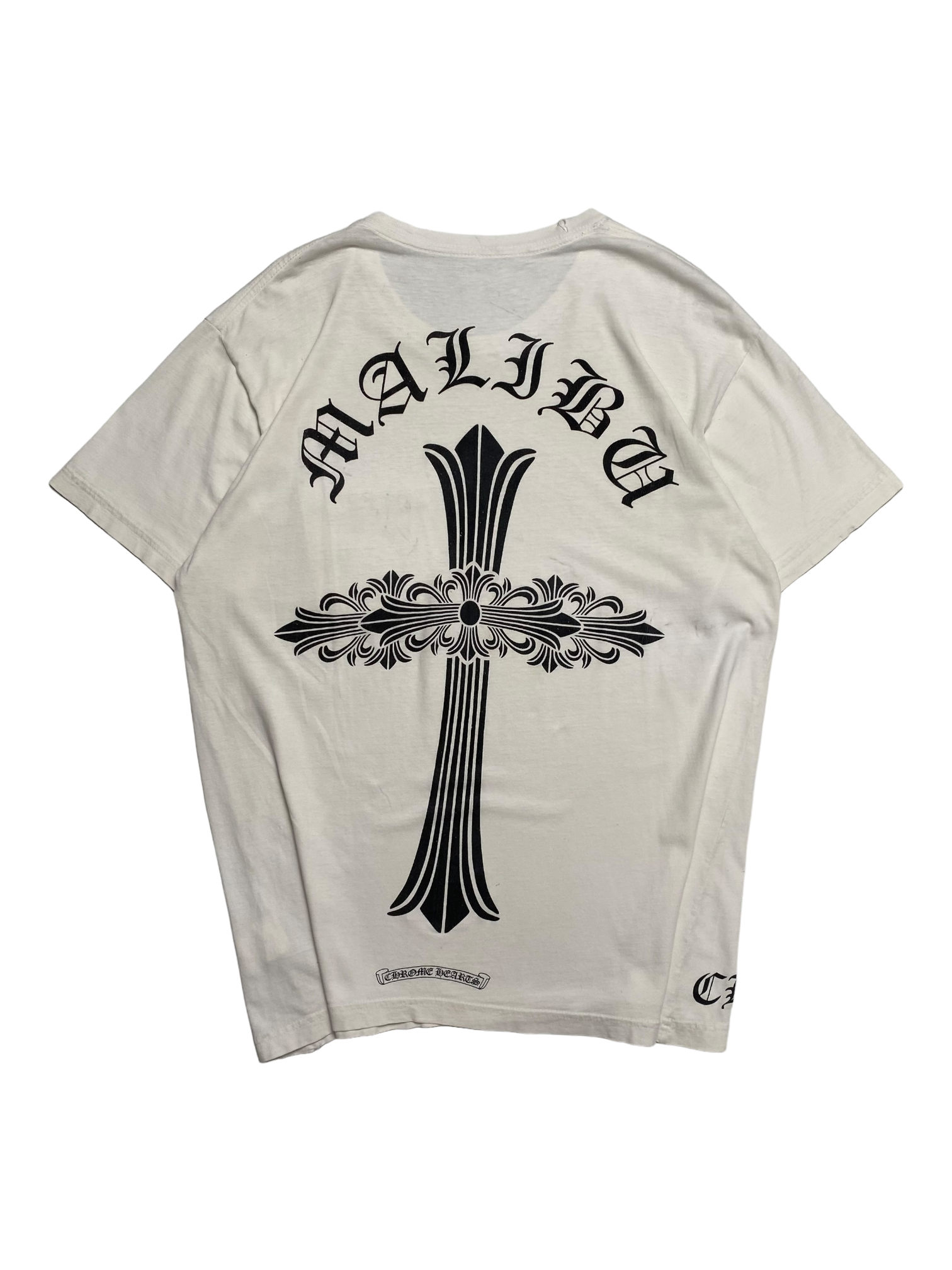 Chrome Hearts White Malibu Tee