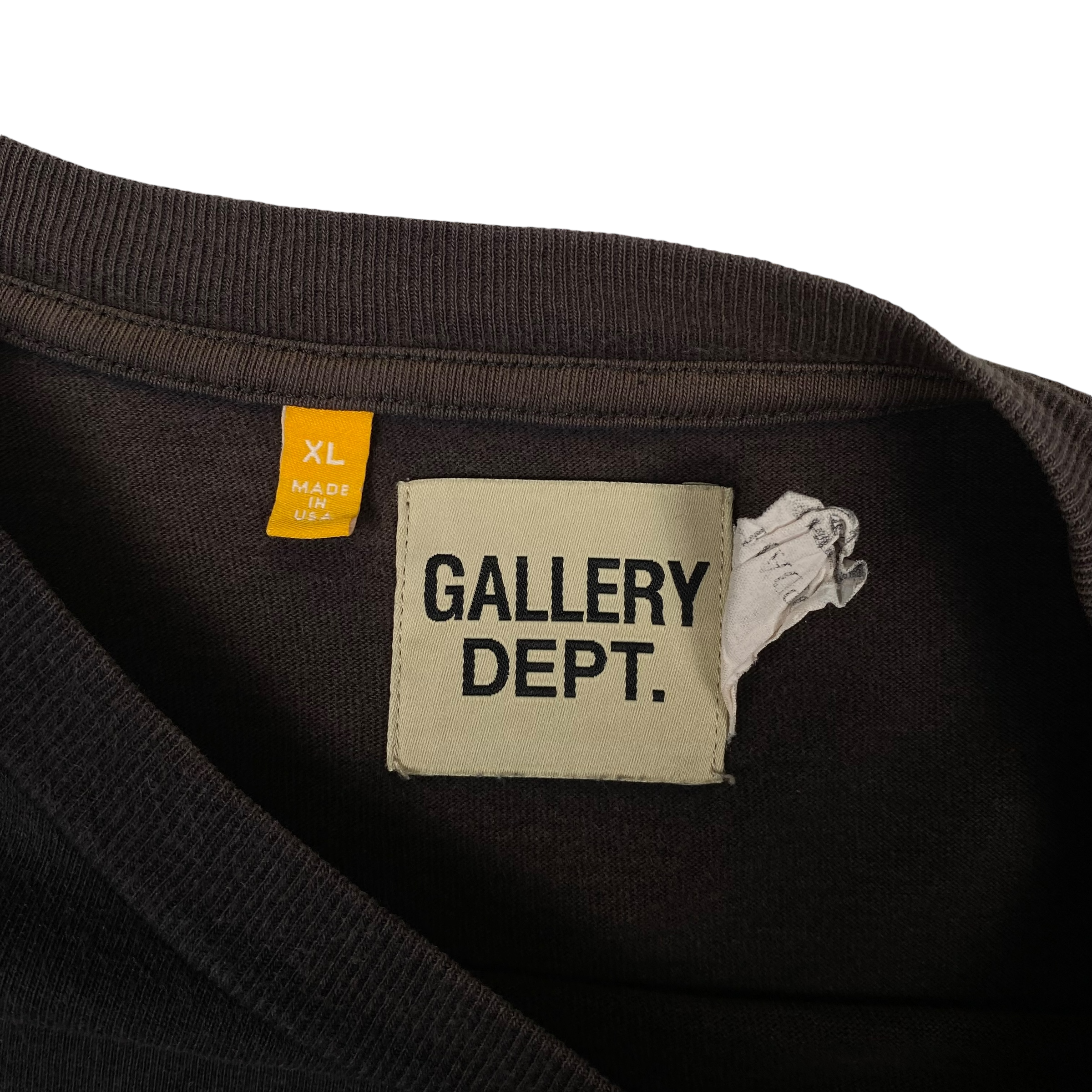 Gallery Dept Black Logo Tee