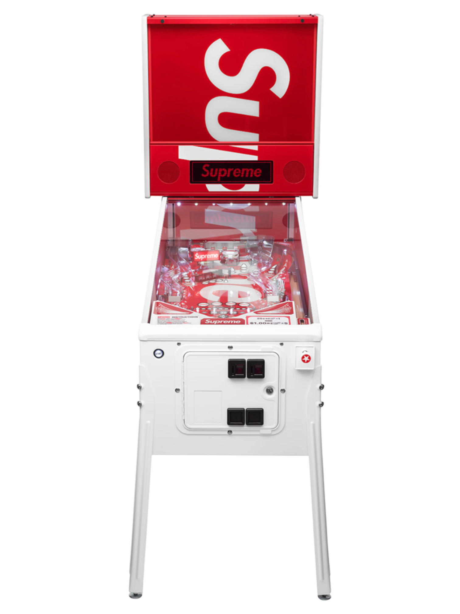 2018 Supreme Stern Pinball Machine