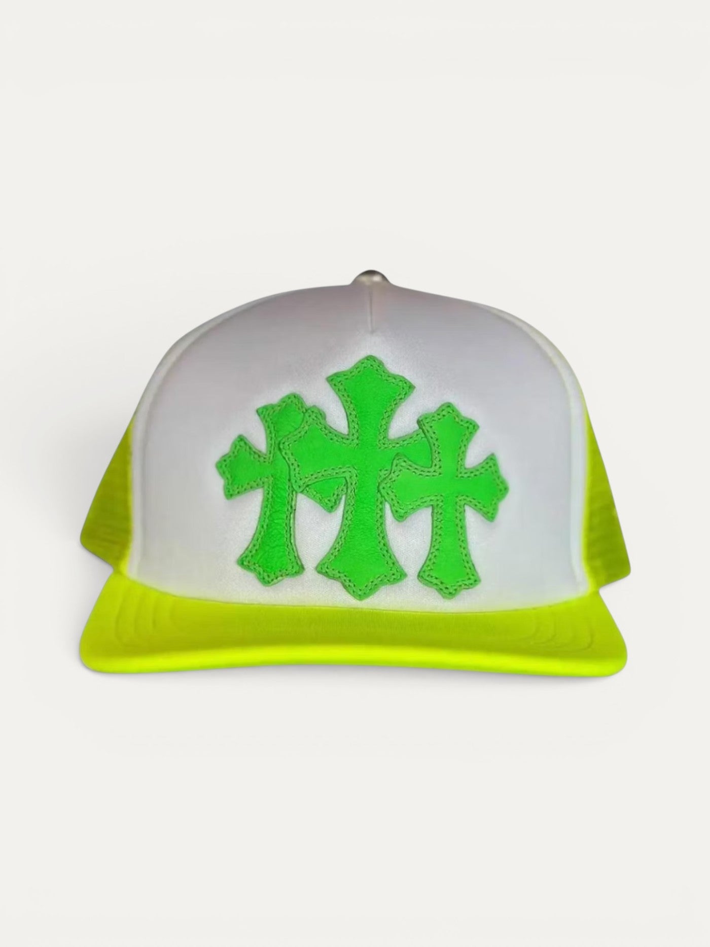 Chrome Hearts Neon Cemetery Trucker Cap