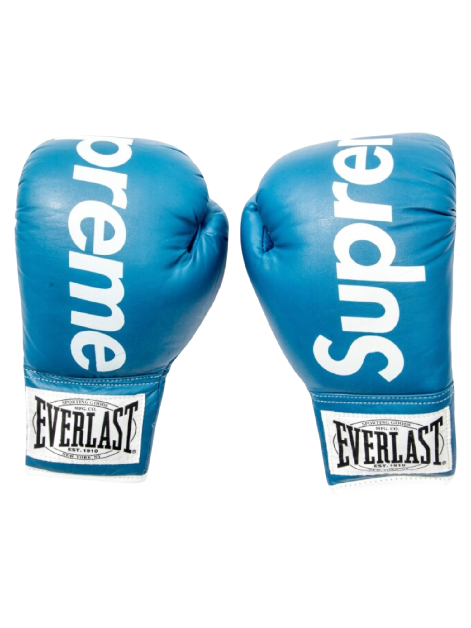 2008 Supreme Everlast Blue Boxing Gloves