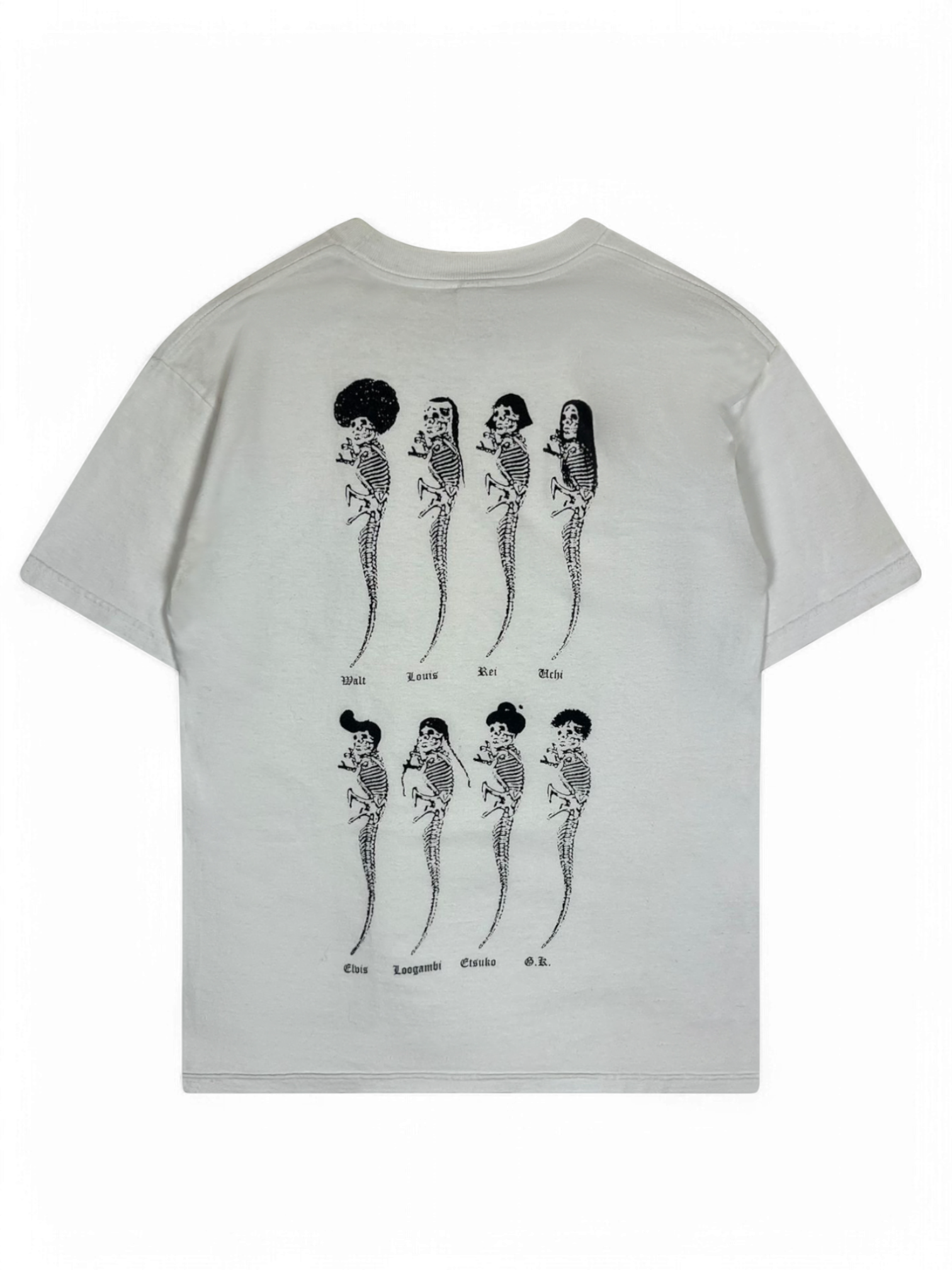 Chrome Hearts x Foti White Skeletons Tee
