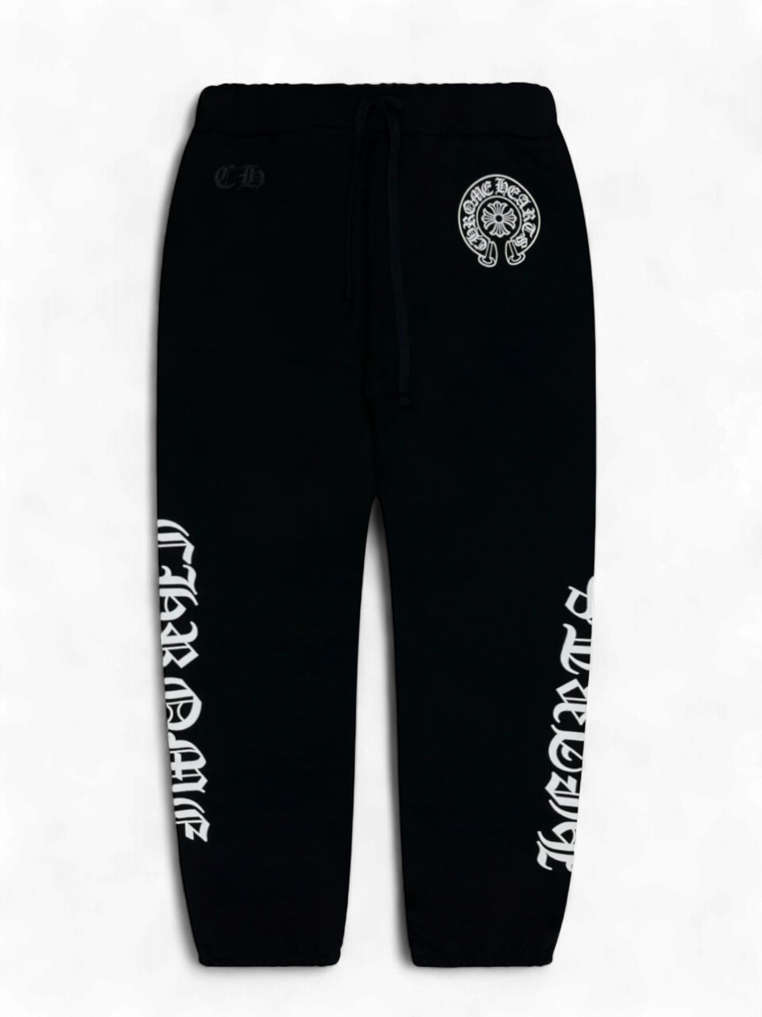 Chrome Hearts Black Horseshoe Sweatpants