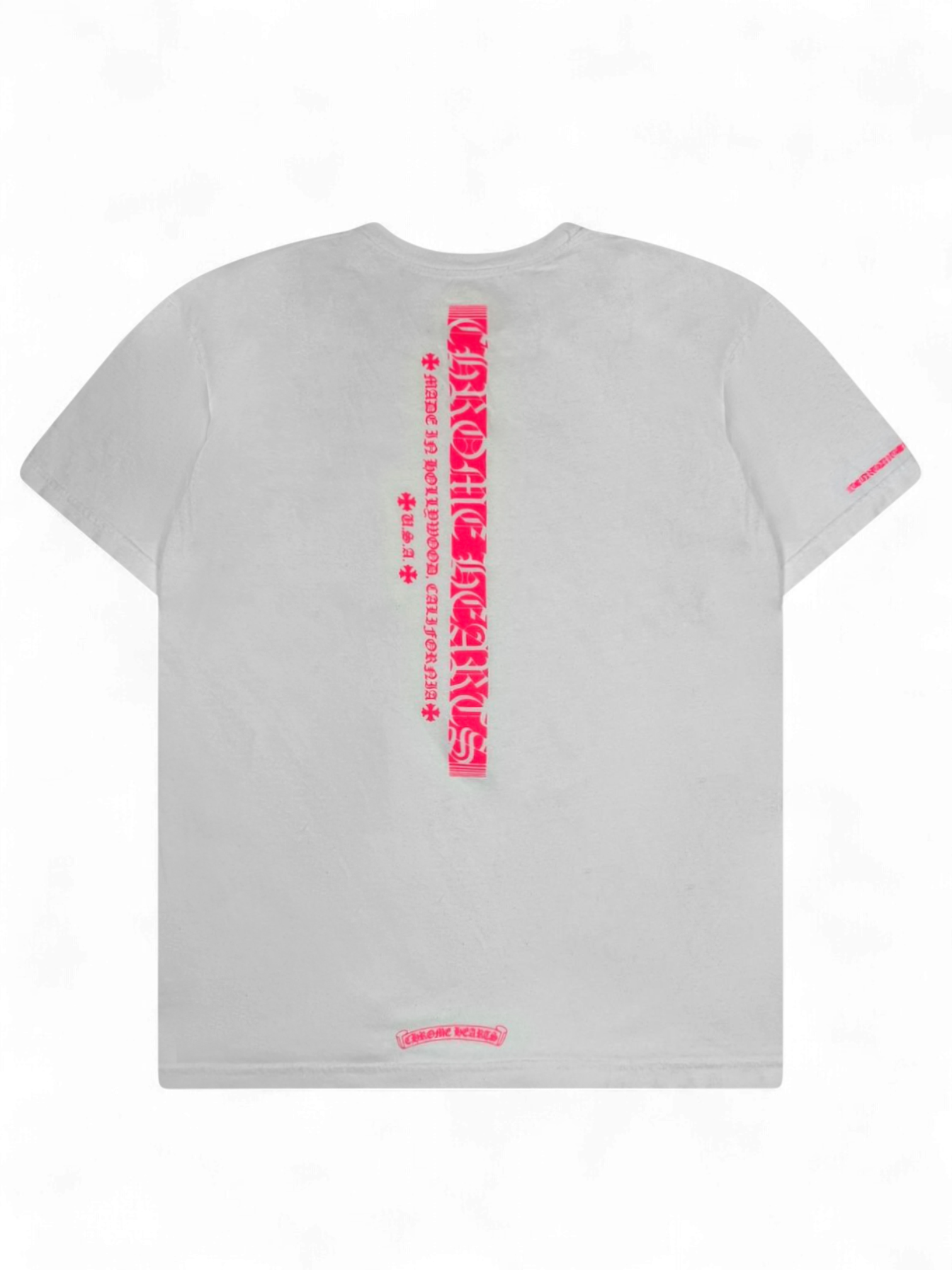 Chrome Hearts Pink White Tracks Tee