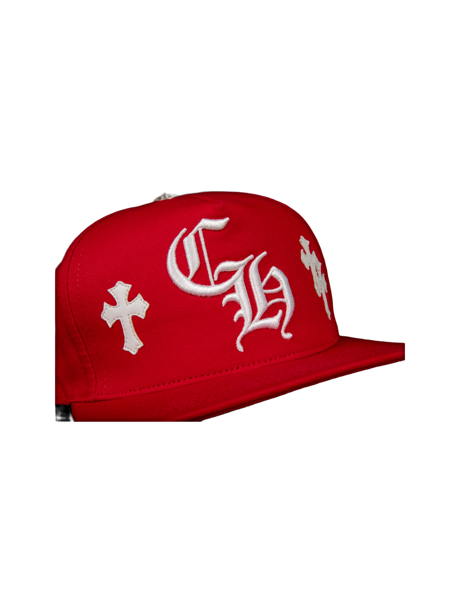 Chrome Hearts Red Cross Patch Baseball Hat