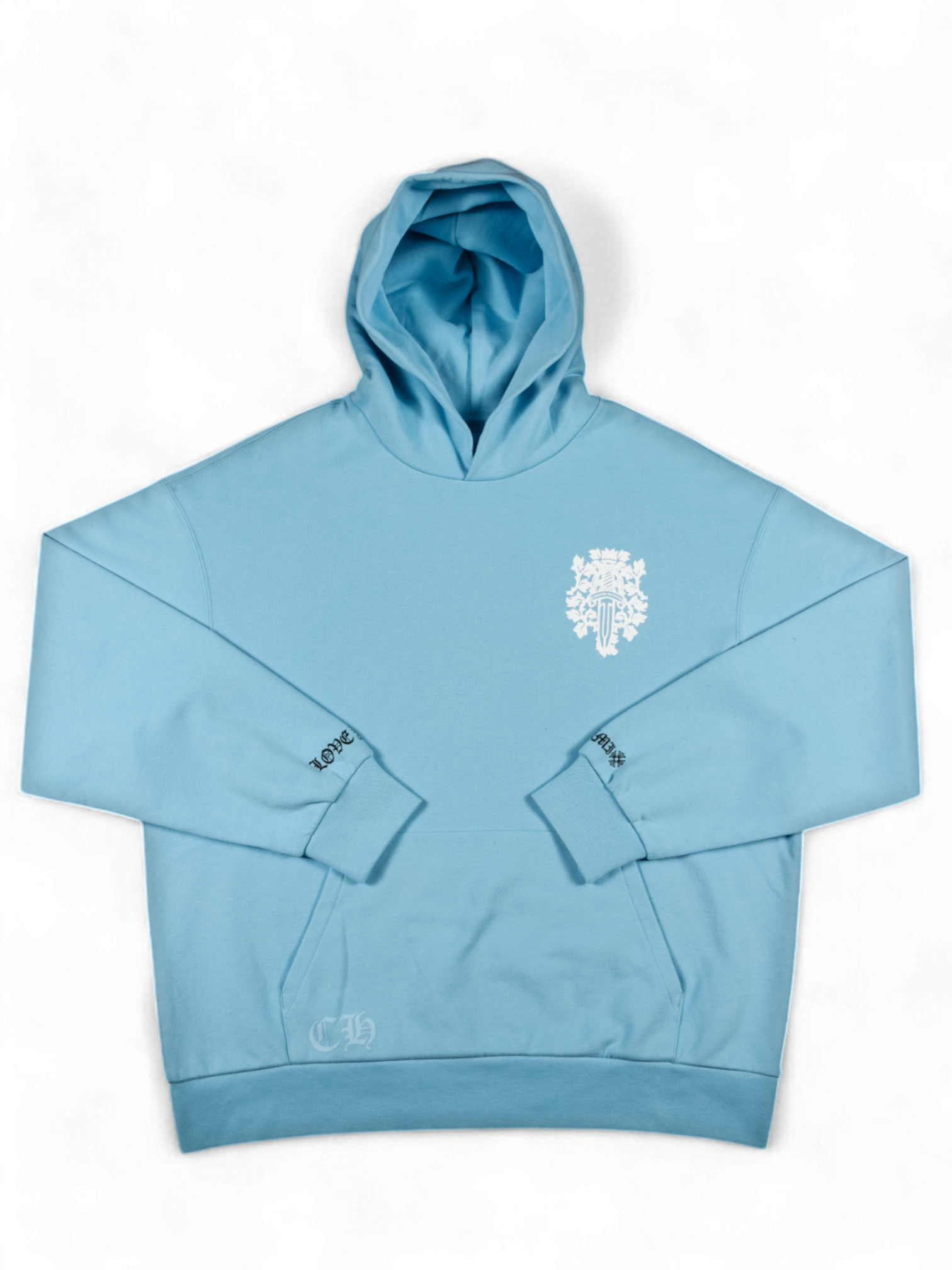 Chrome Hearts Art Basel Exclusive Blue Hoodie