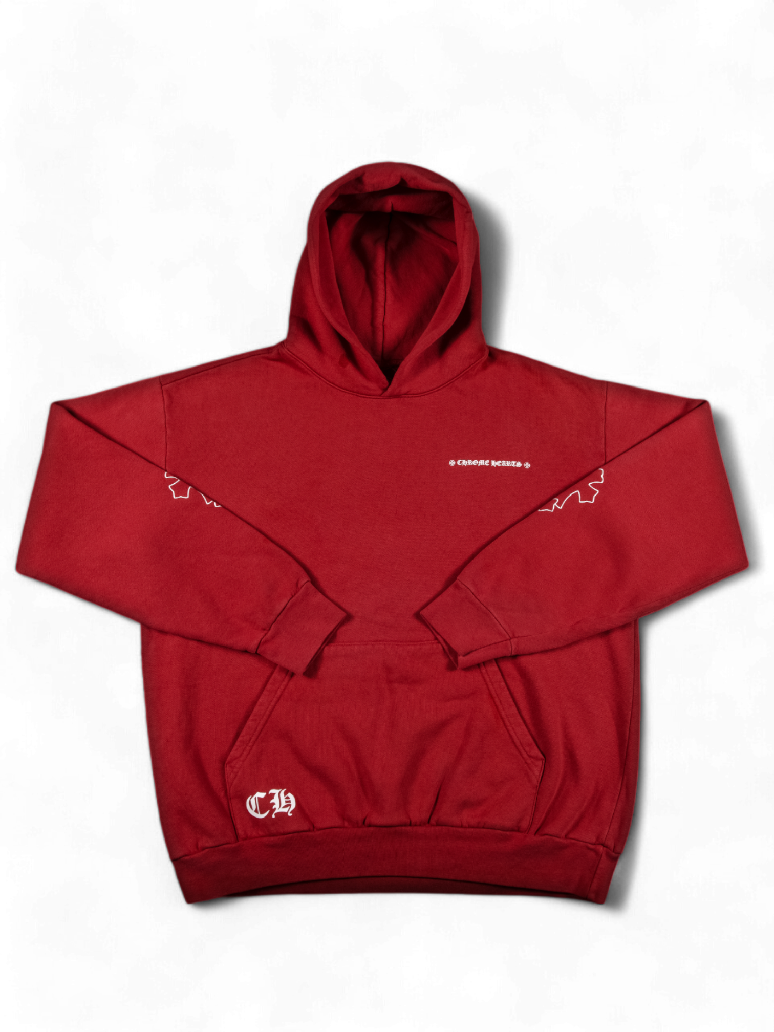 Chrome Hearts x Drake Certified Lover Boy Red Hoodie