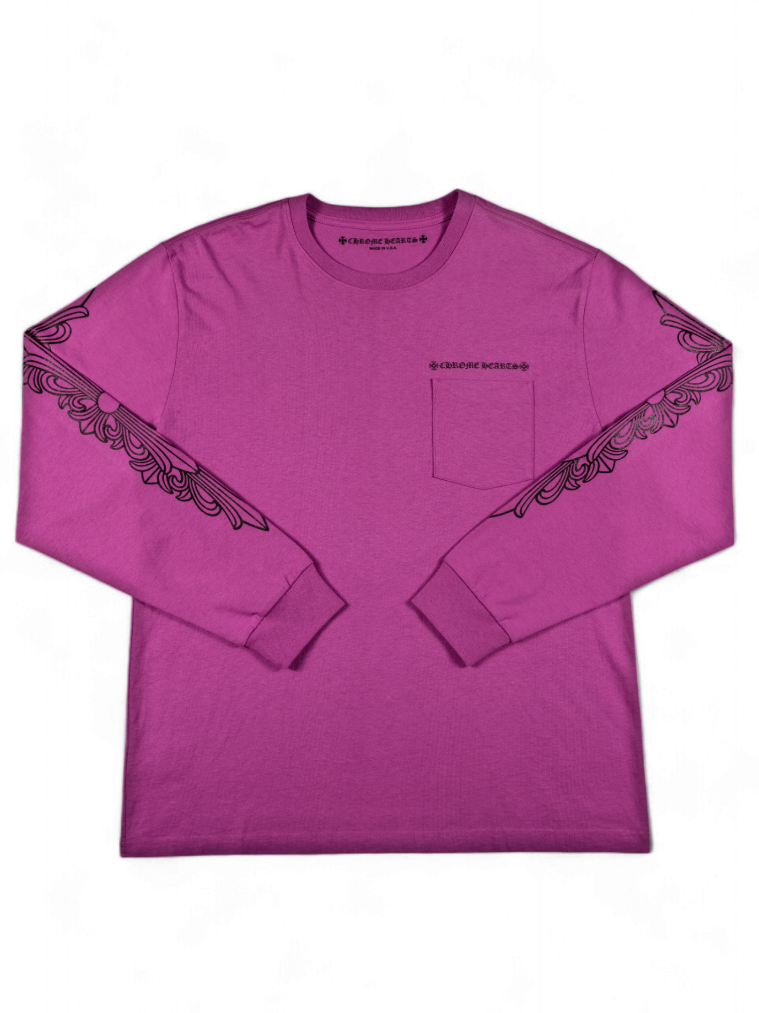 Chrome Hearts Matty Boy Purple Web Longsleeve