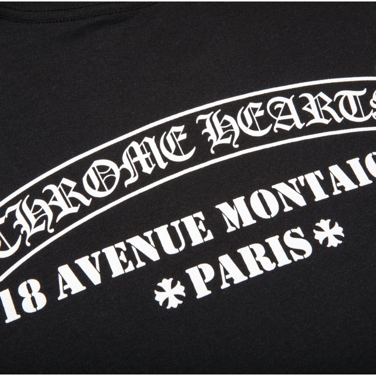 Chrome Hearts Black Paris Exclusive Longsleeve