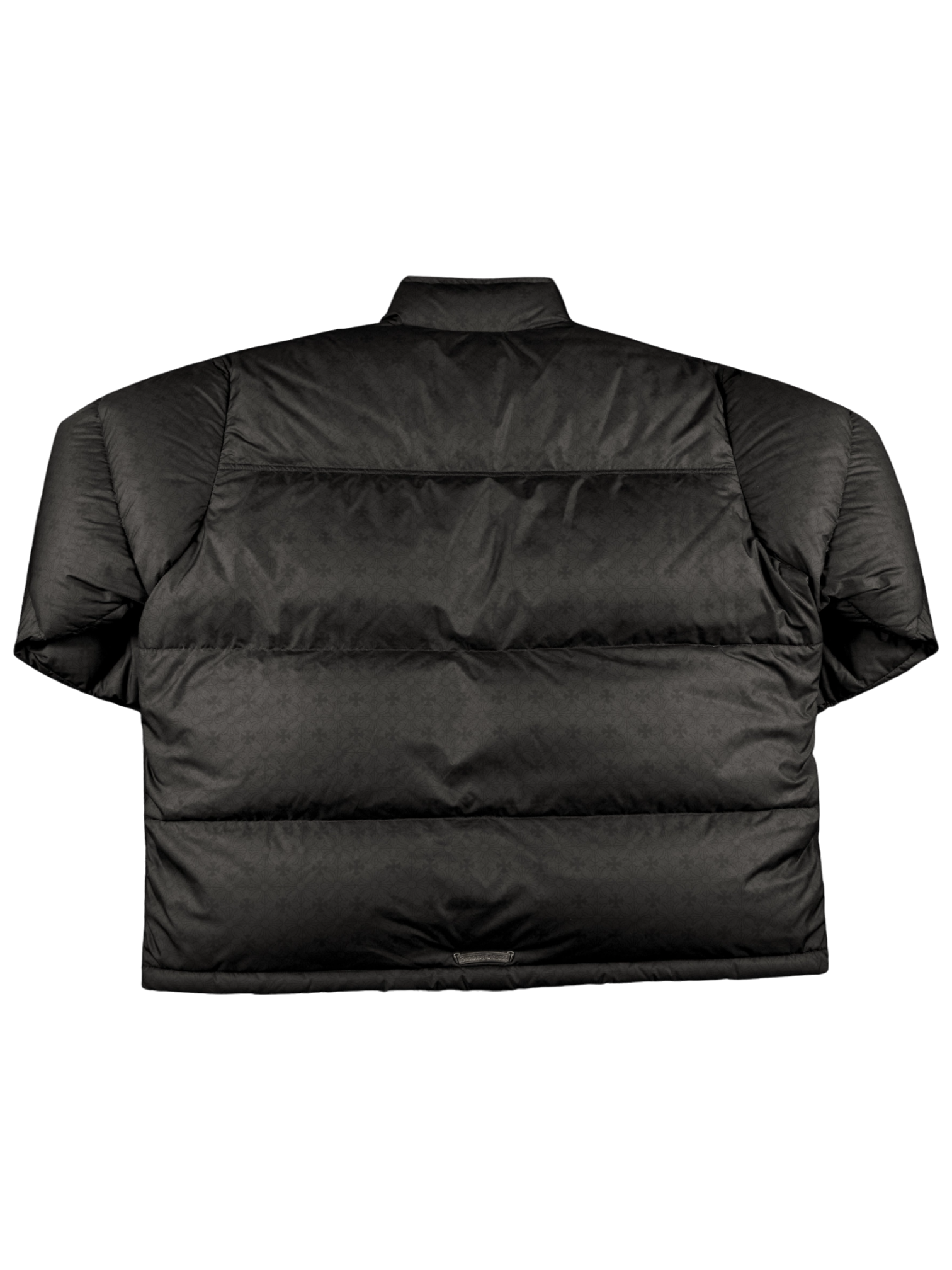 Chrome Hearts Black Tonal Monogram Puffer Jacket