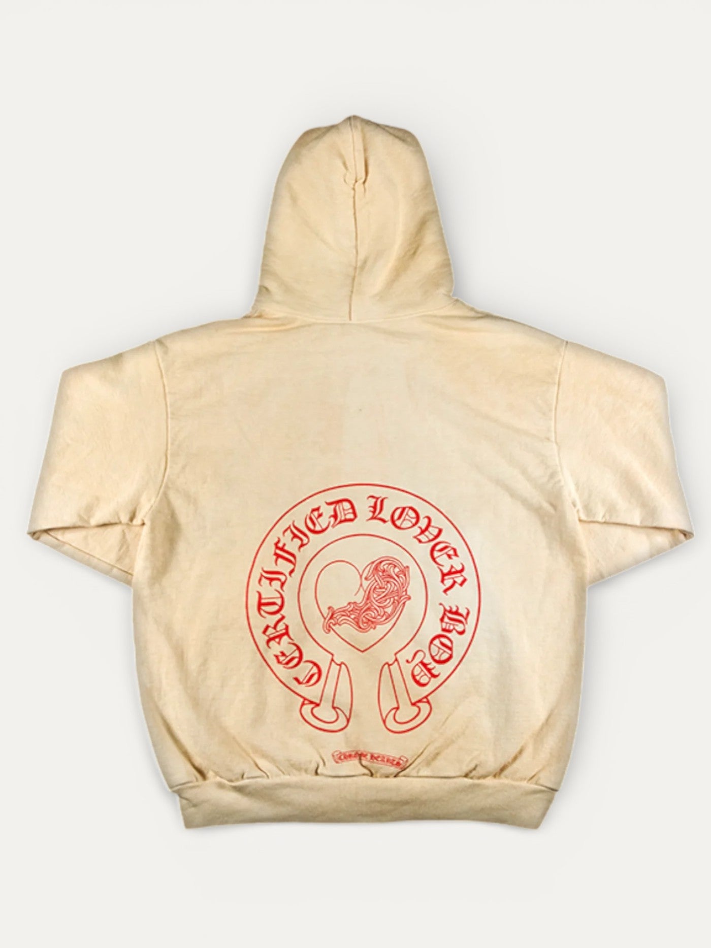 Chrome Hearts x Drake Certified Lover Boy Cream Hoodie
