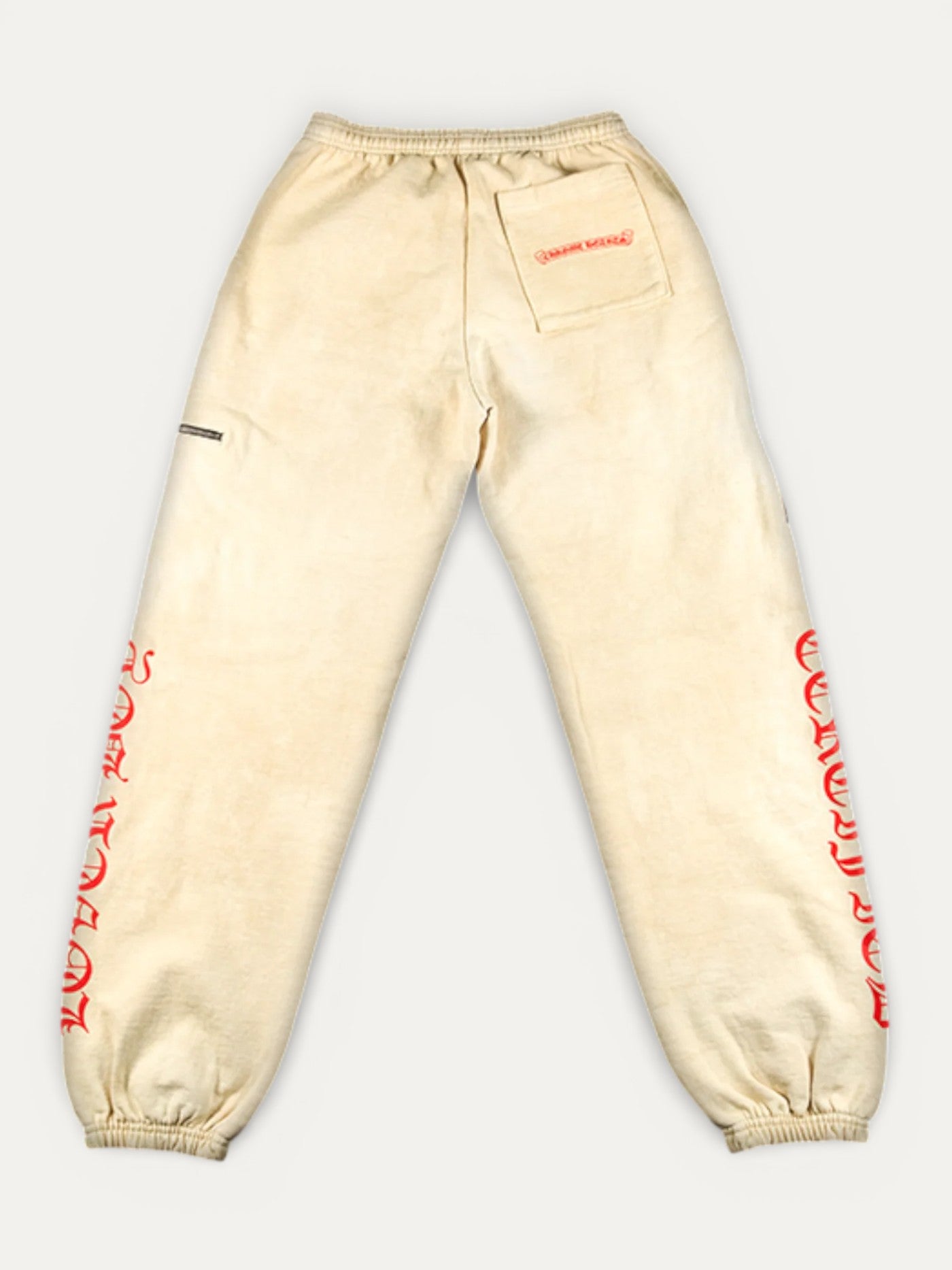 Chrome Hearts x Drake Certified Lover Boy Cream Sweatpants