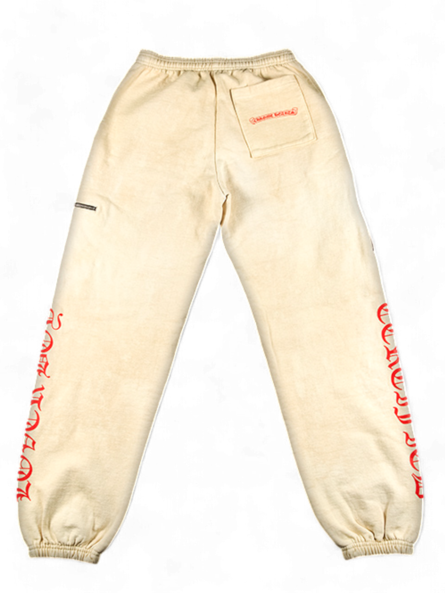 Chrome Hearts x Drake Certified Lover Boy Cream Sweatpants