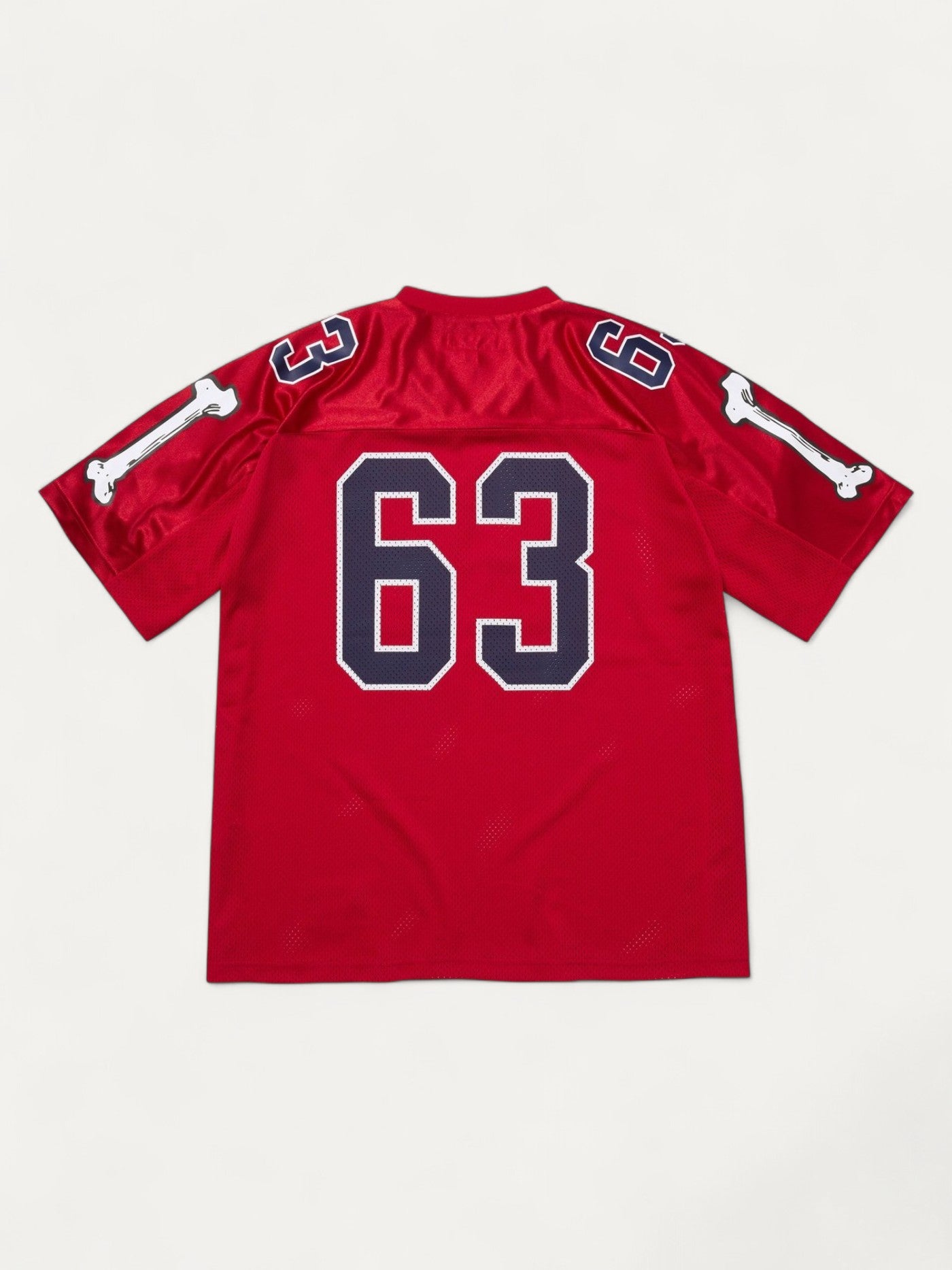 Supreme Red Bones Football Jersey