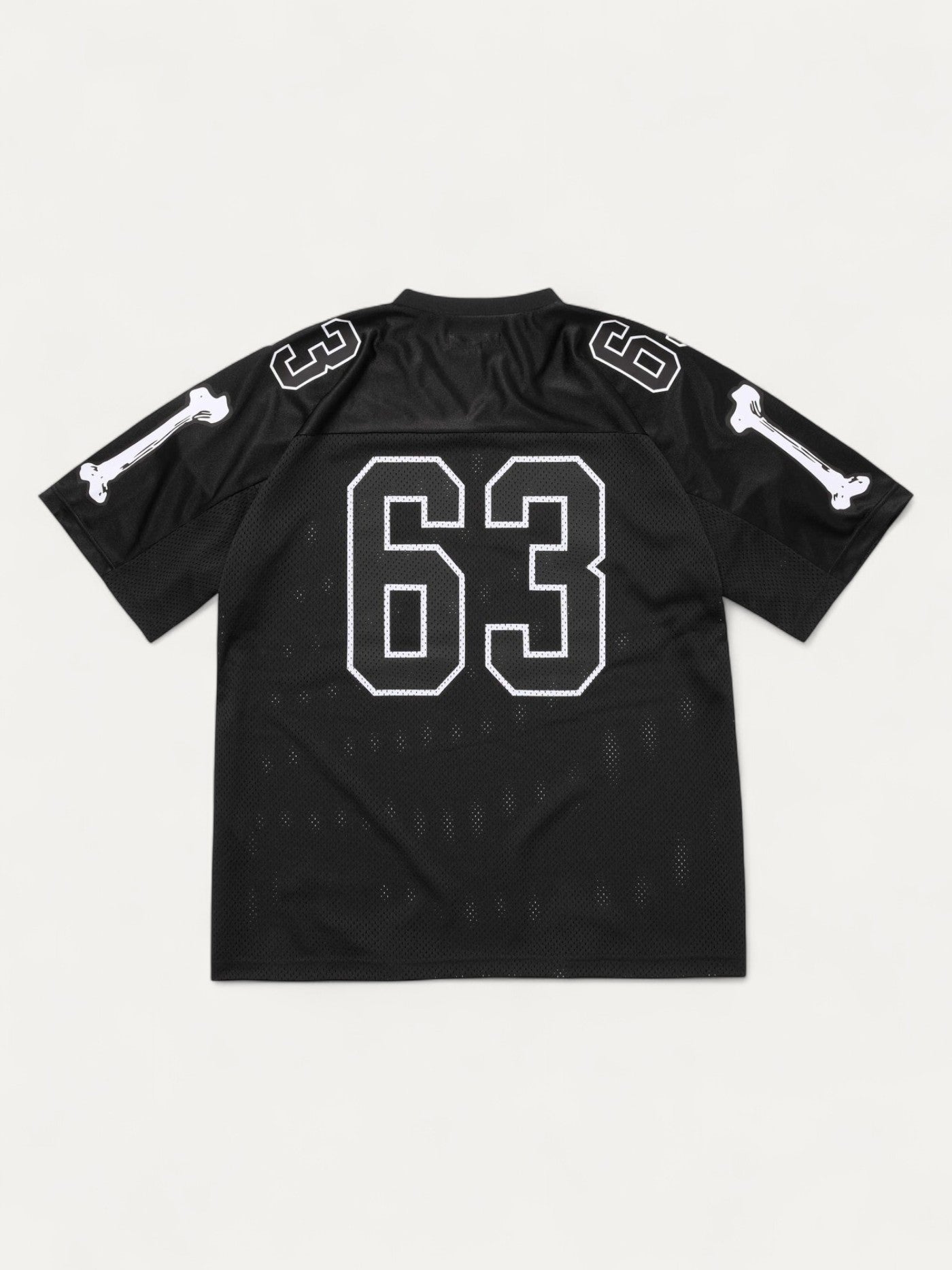 Supreme Black Bones Football Jersey