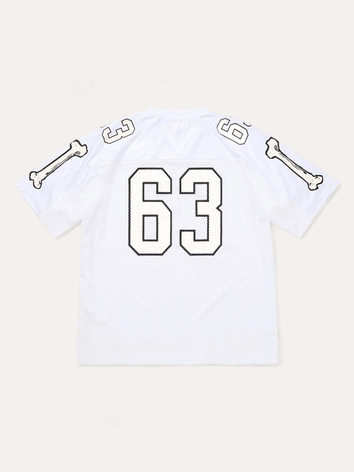 Supreme White Bones Football Jersey