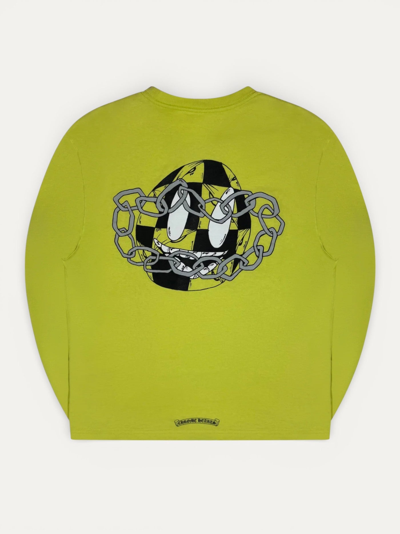 Chrome Hearts Matty Boy Lime Green Link Longsleeve