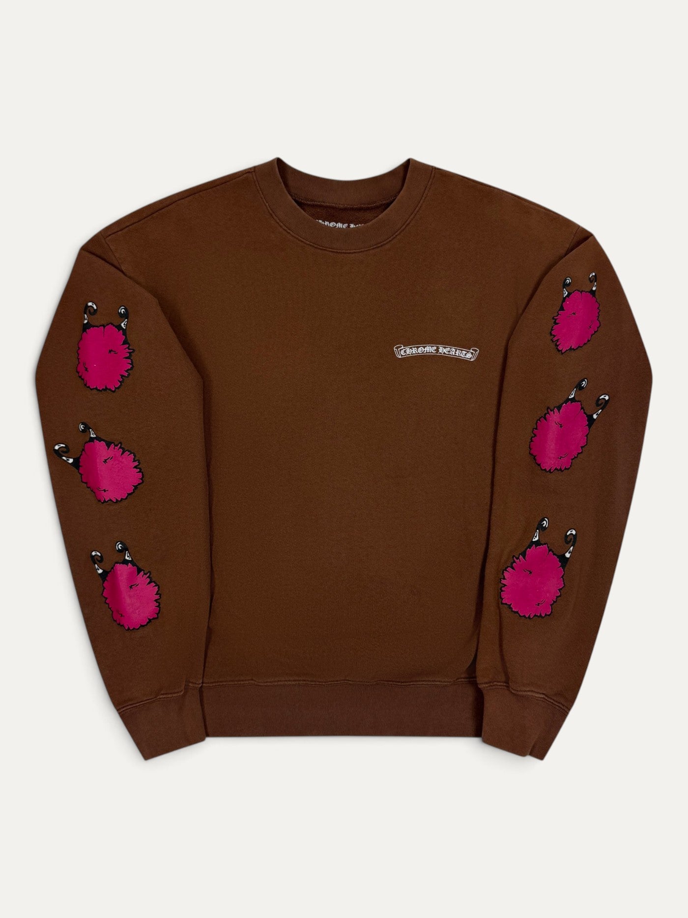 Chrome Hearts Matty Boy Brown Structure Crewneck