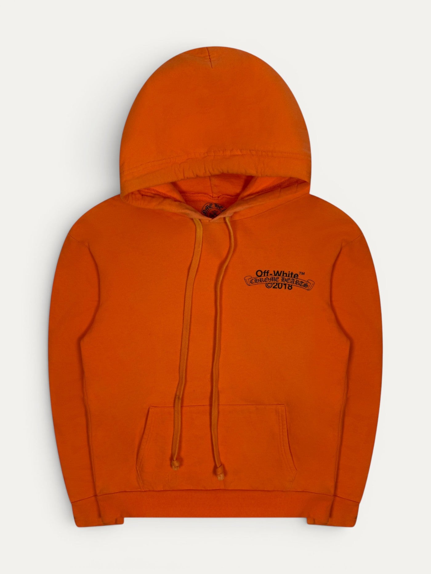 Chrome Hearts x Off-White Orange Hoodie
