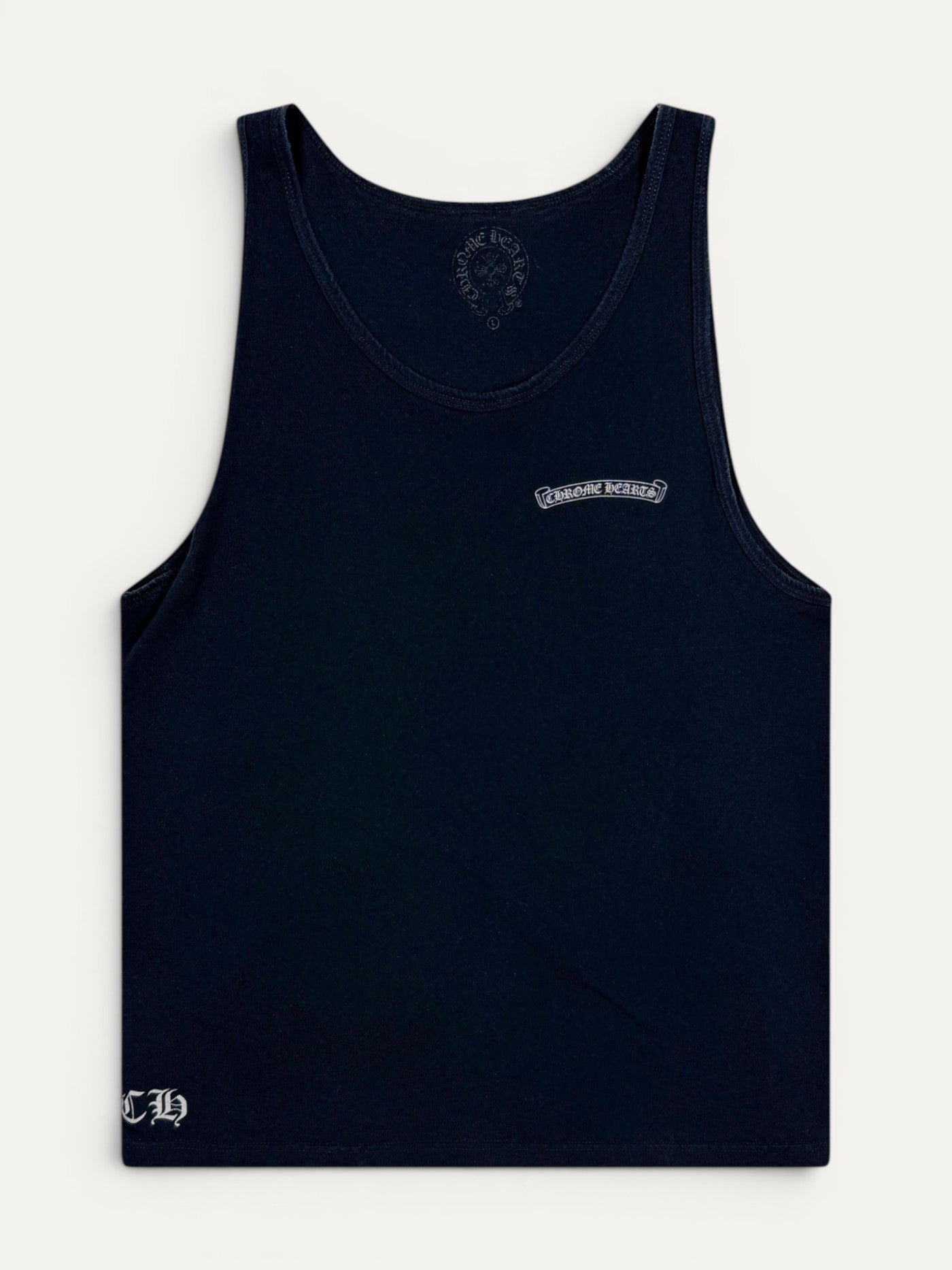 Chrome Hearts Jumbo Cross Black Tank Top Vest