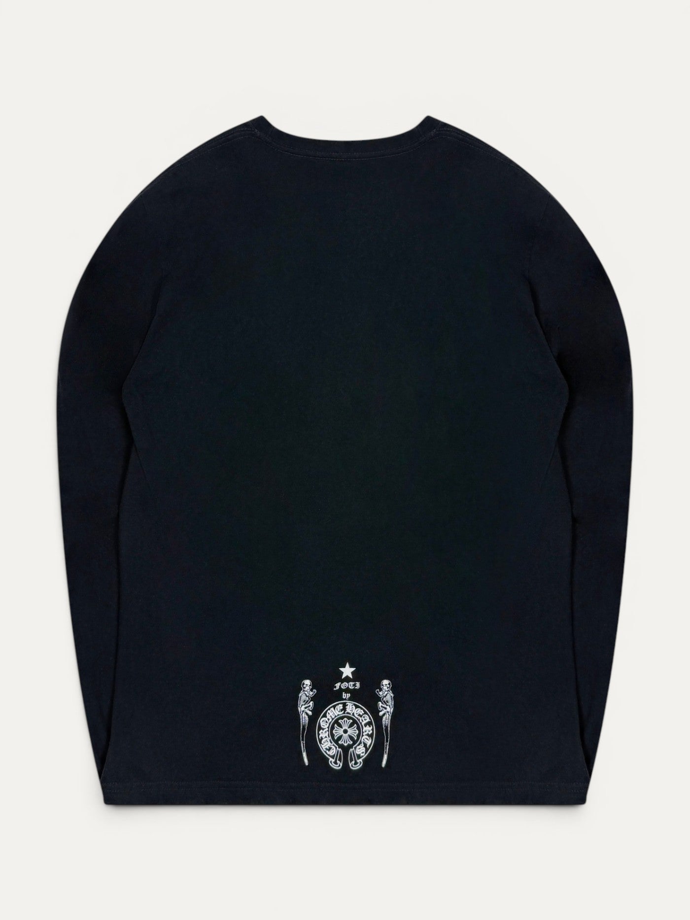 Chrome Hearts x FOTI Star Wars Jarvis Skull Black Longsleeve