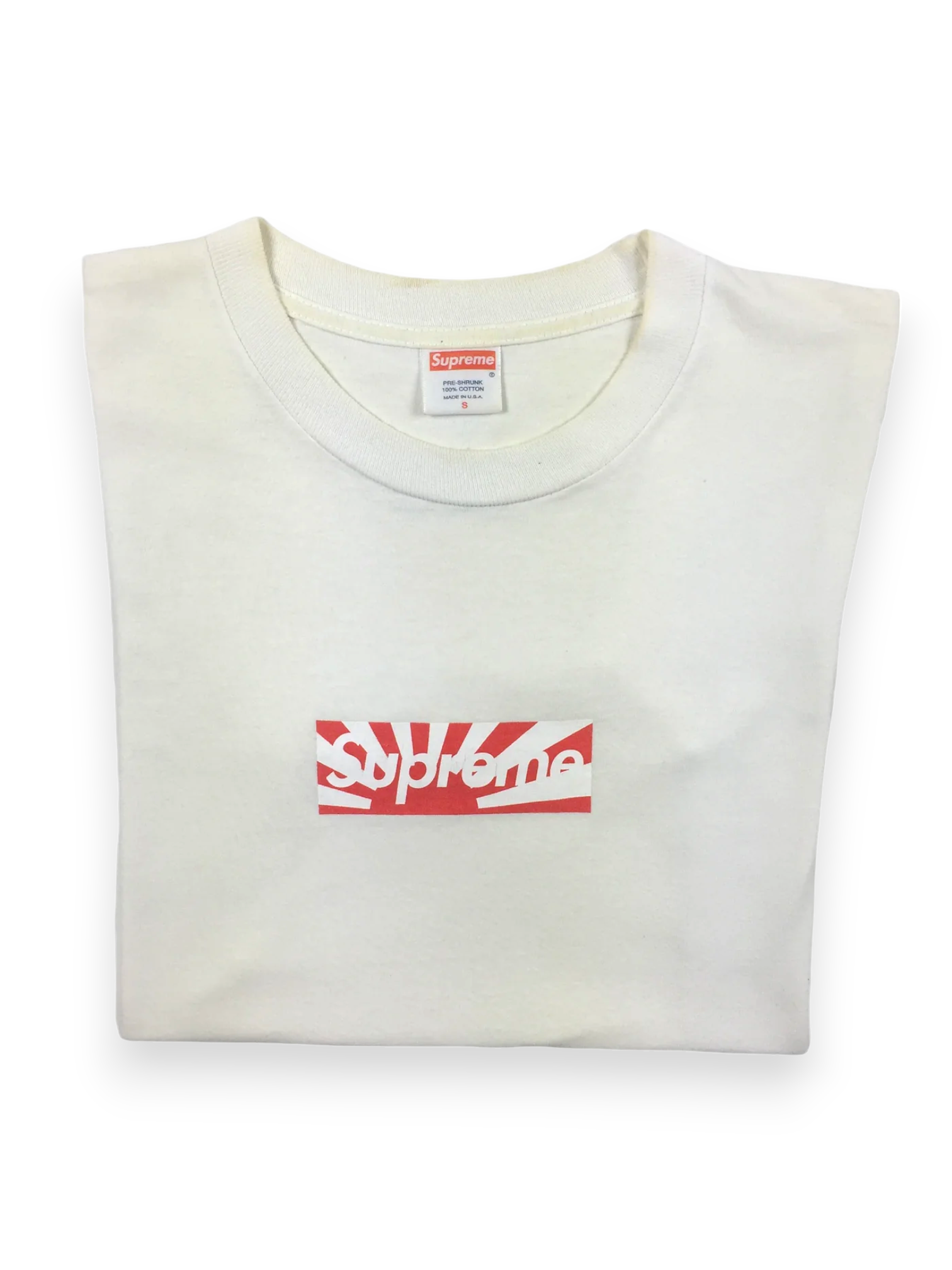 2011 Supreme Japan Relief Box Logo Tee