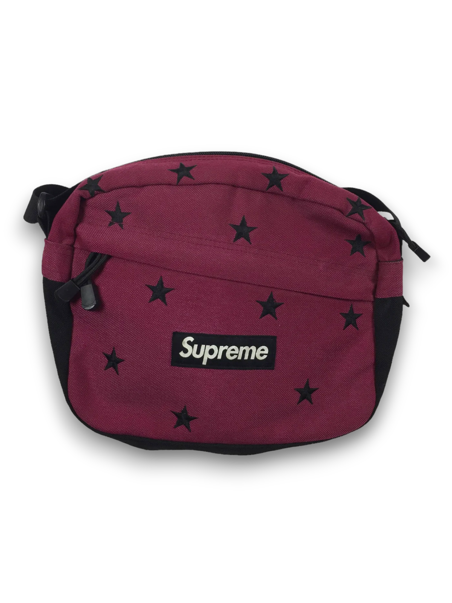 2013 Supreme Red Black Stars Shoulder Bag