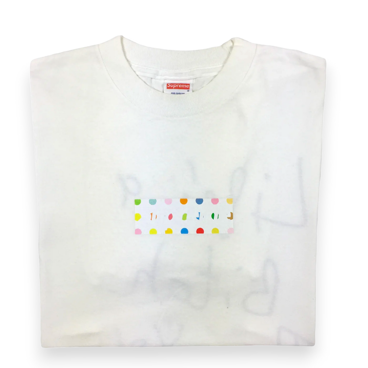 2009 Supreme Damien Hirst Box Logo Tee
