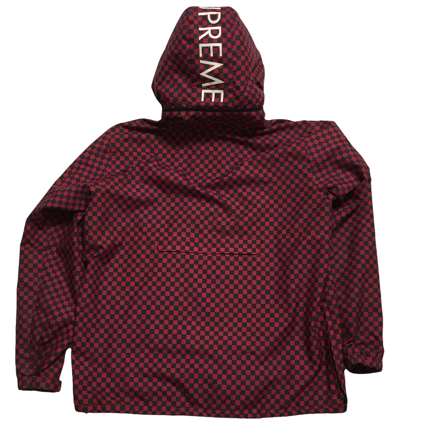 2011 Supreme x The North Face Checkered Red Pullover
