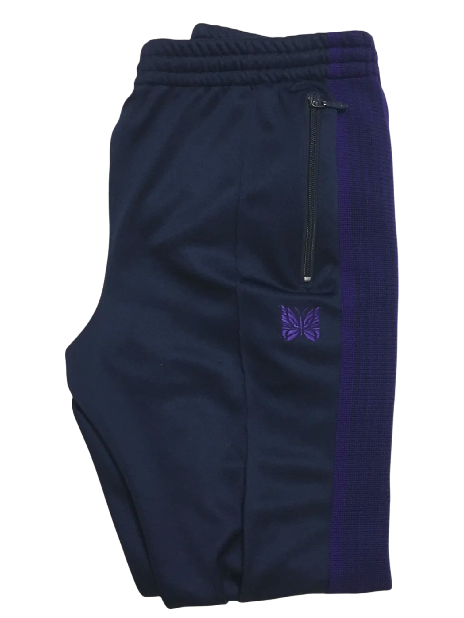 Needles Purple Navy Trackpants