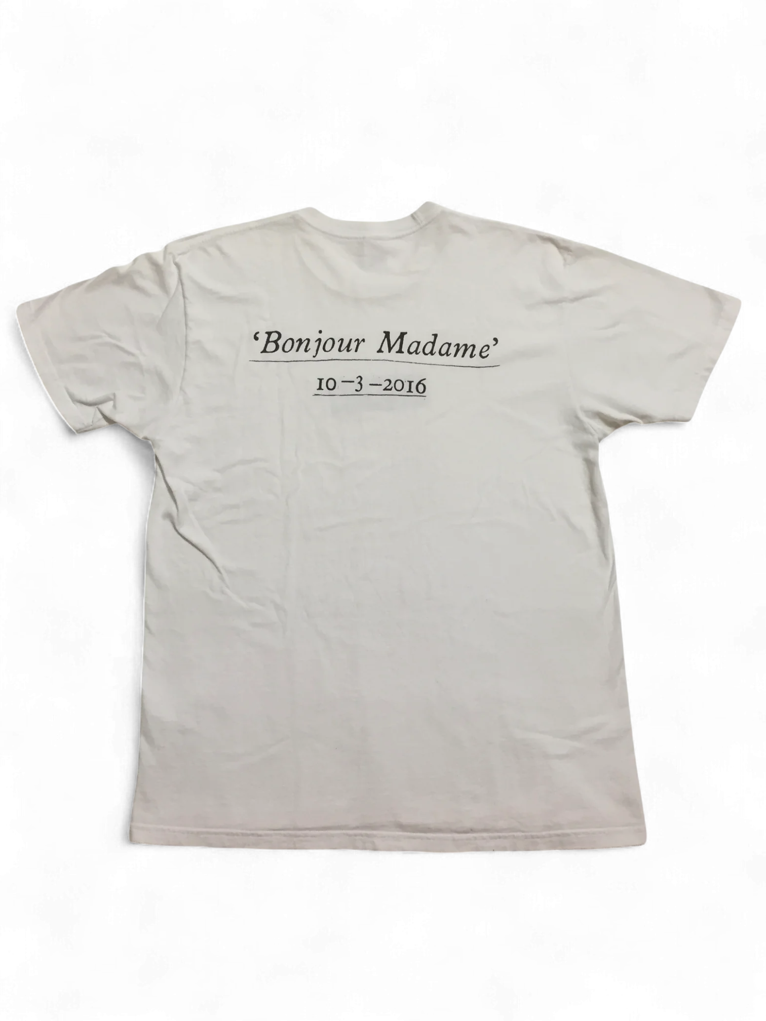 2016 Supreme Paris Box Logo Tee