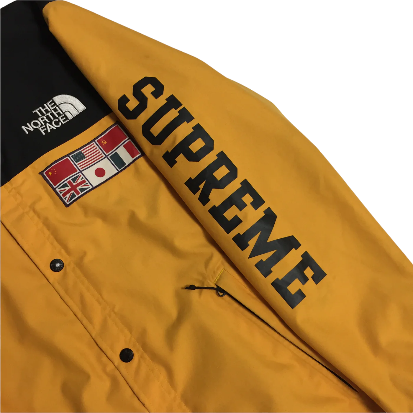 2014 Supreme x The North Face Yellow Expedition Coach