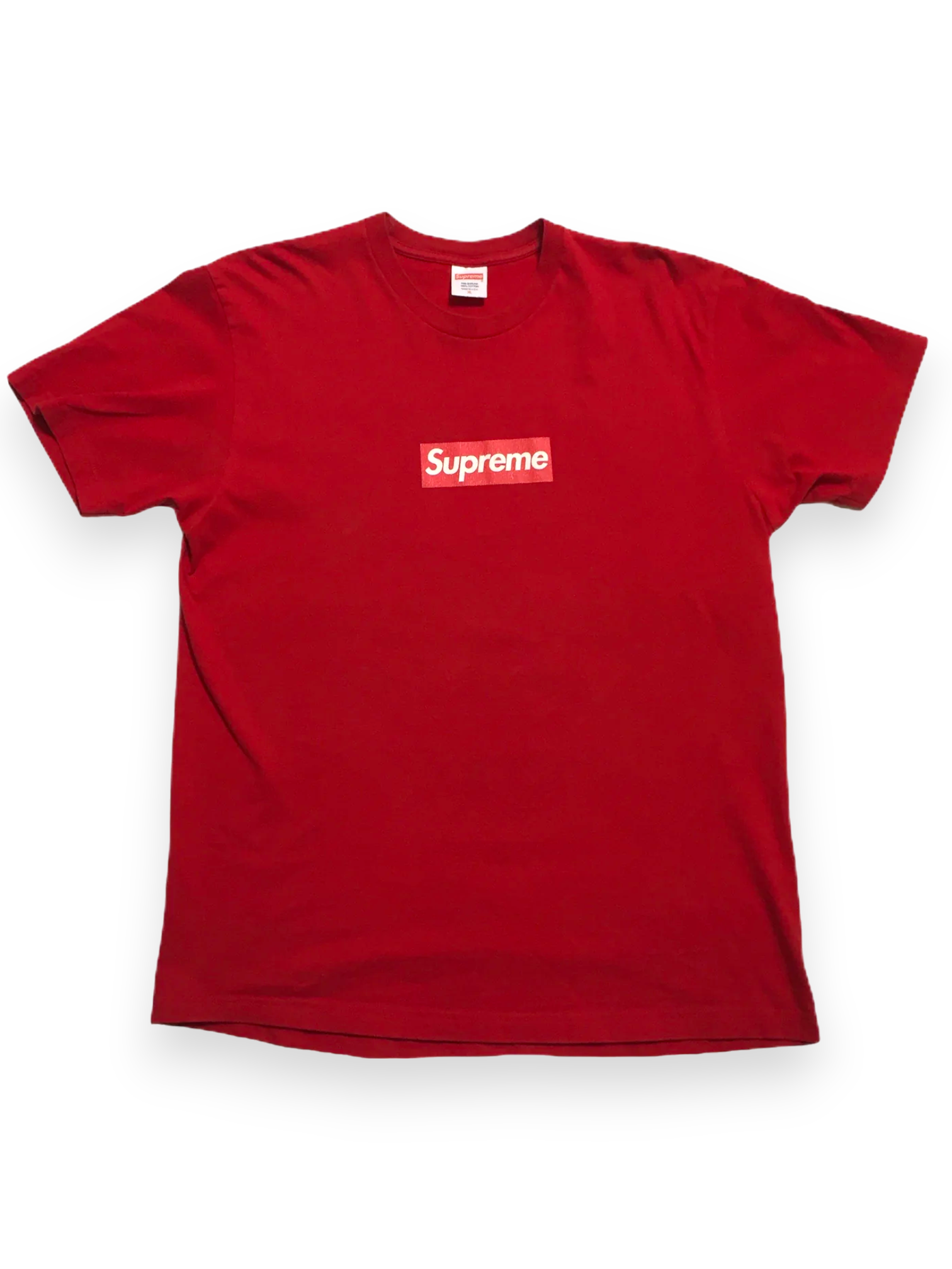 2014 Supreme 20th Anniversary Red Box Logo Tee