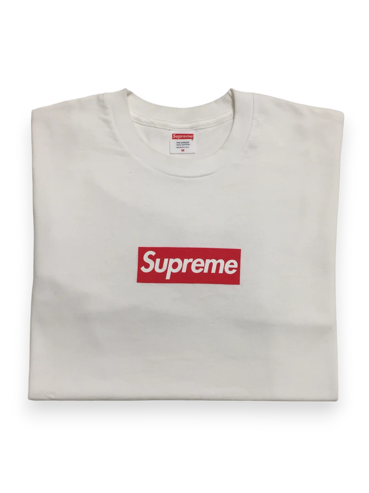 2020 Supreme Red White Box Logo Longsleeve