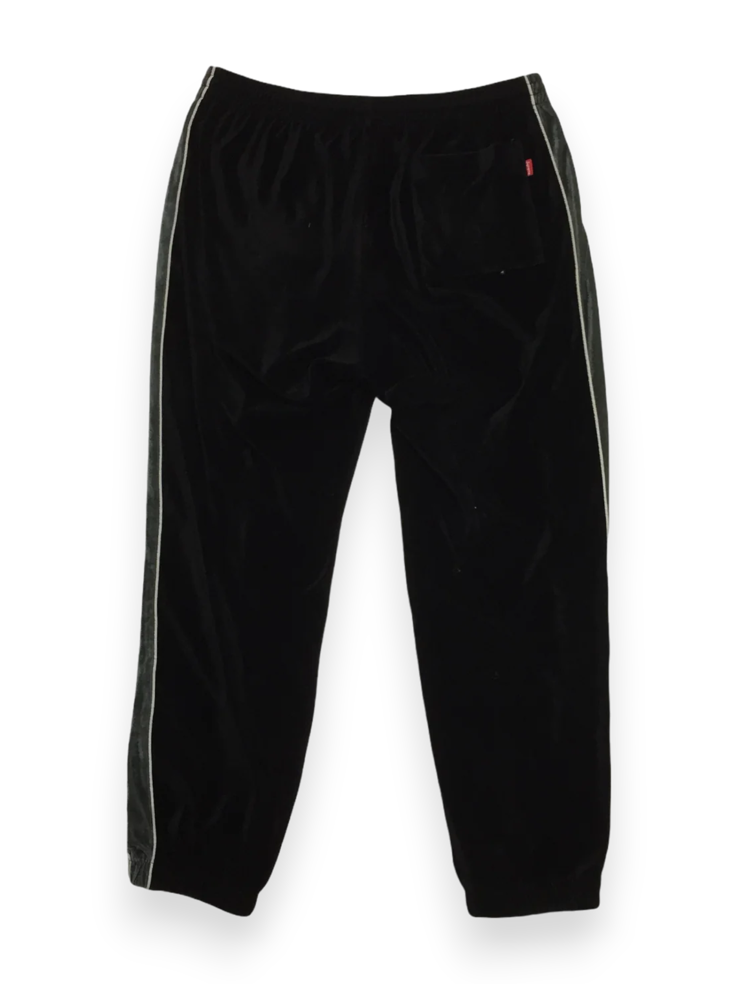 2016 Supreme Black Velour Trackpants