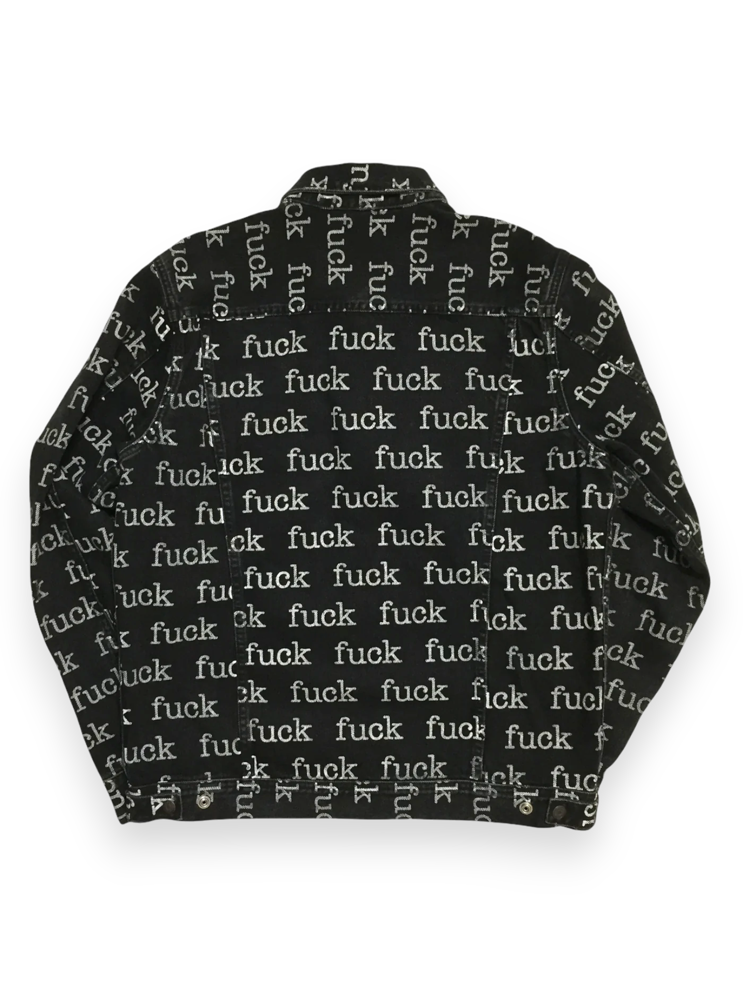 2013 Supreme Fuck Denim Jacket